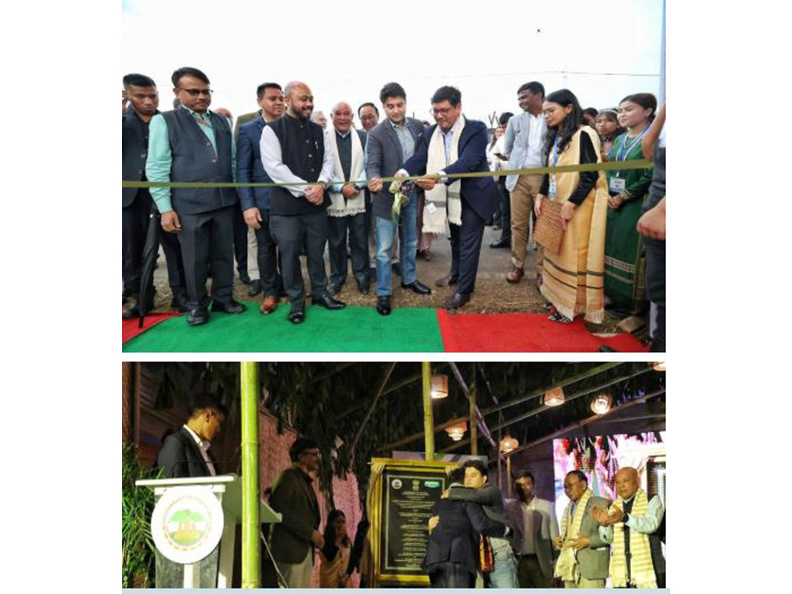 Union Minister for Communications and Development of North Eastern Region, Jyotiraditya Scindia at an event (Photo/PIB)
