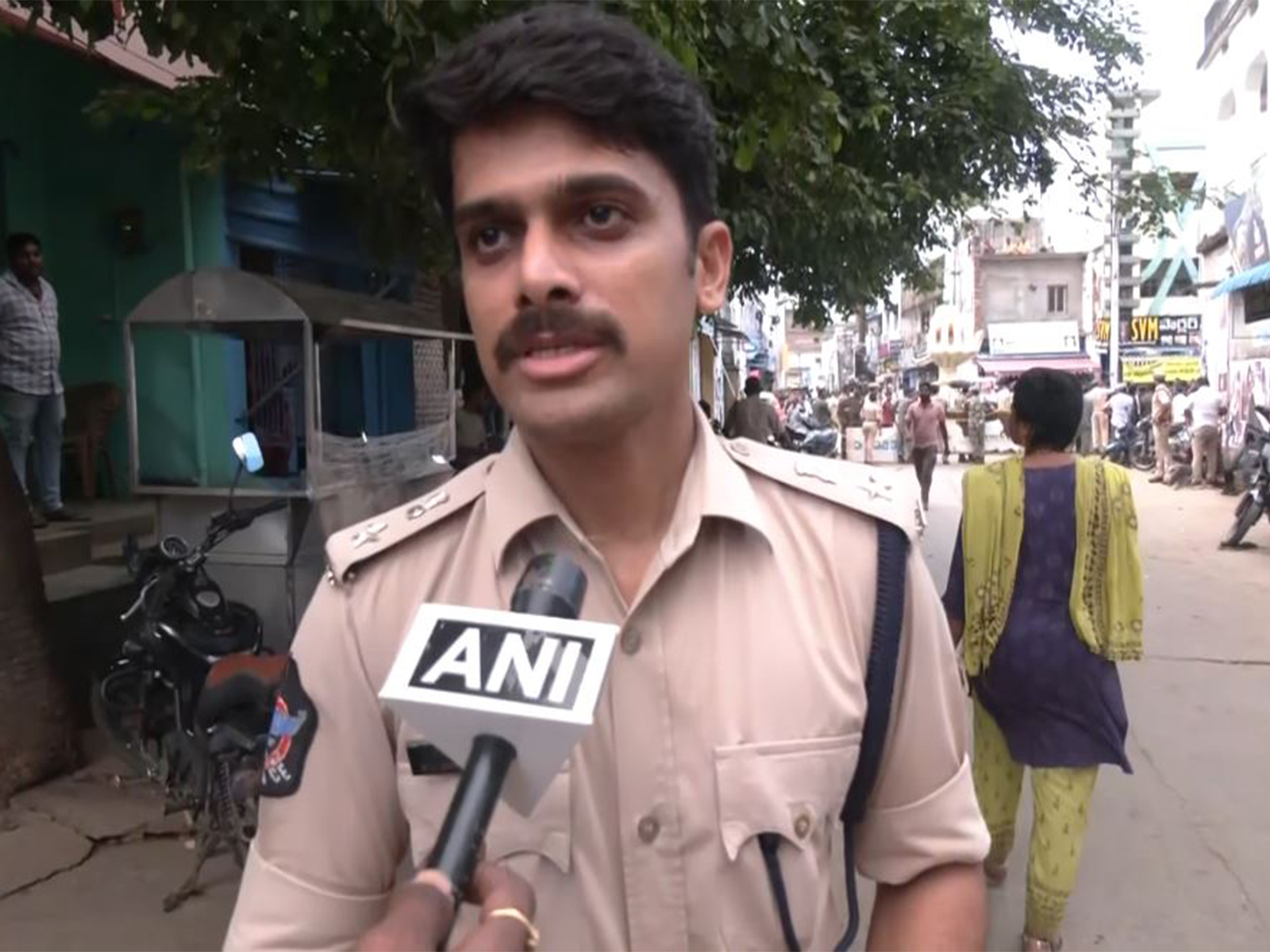 Srikakulam SP KV Maheswra Reddy. (Photo/ANI)