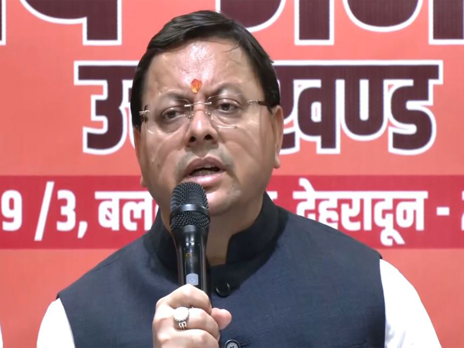 Uttarakhand Chief Minister Pushkar Singh Dhami (Photo/ANI)