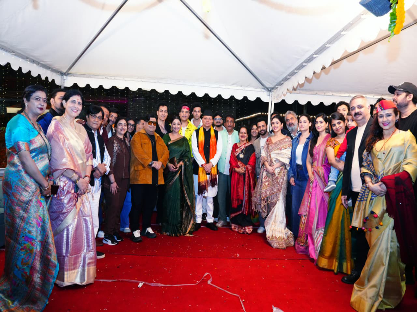 Uttarakhand Chief Minister Pushkar Singh Dhami attended folk festival Igas Bagwal (Photo/Utttarakhand CMO)