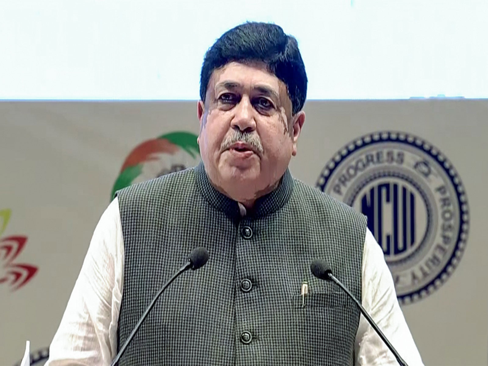 IFFCO Chairman Dileep Sanghani visits Tirumala temple on Kaishika Dwadashi  (Photo/ANI)