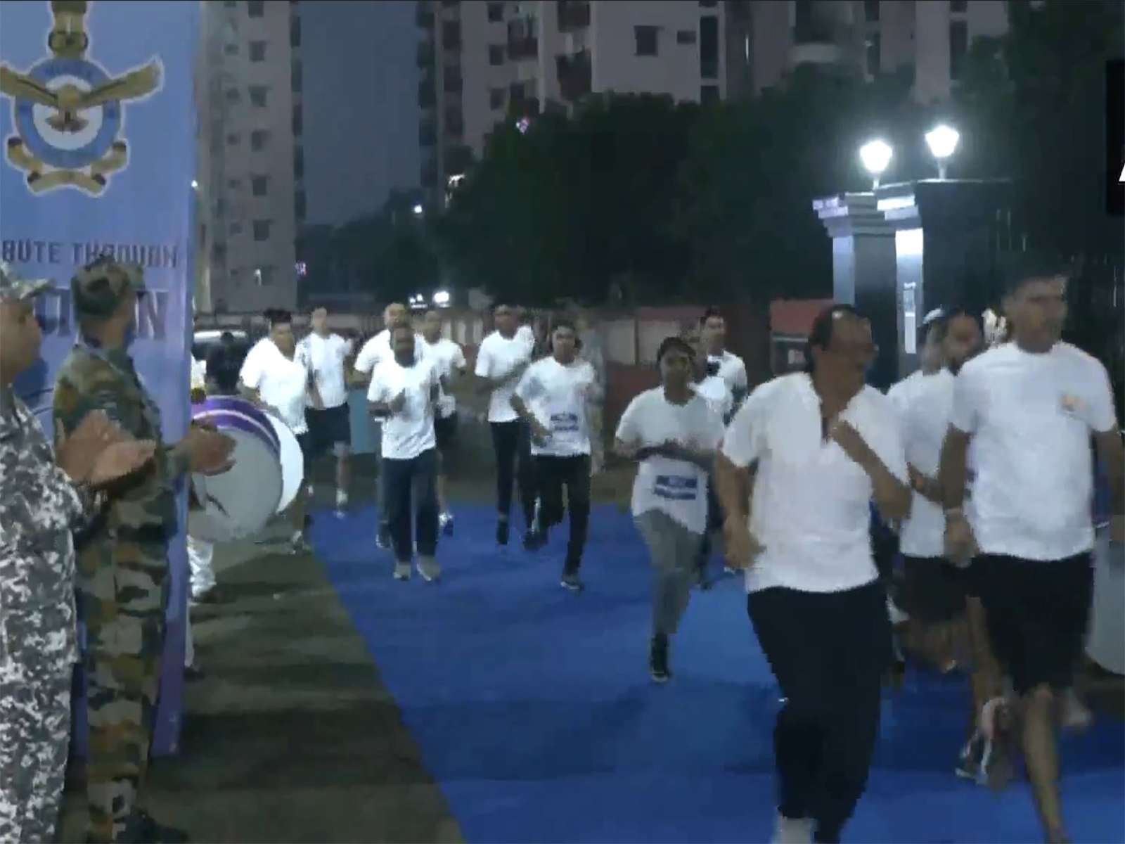 Over 800 runners join Sekhon IAF Marathon 2025 (Photo/ANI)