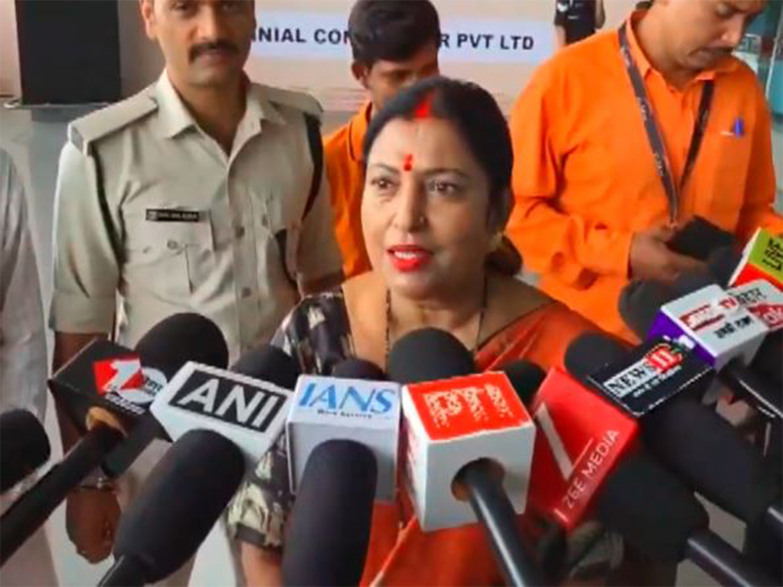  Bharatiya Janata Party (BJP) Rajya Sabha MP Dharmshila Gupta  (Photo/ANI)