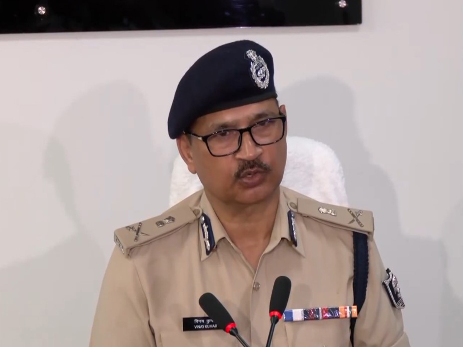 Bihar Director General of Police (DGP) Vinay Kumar (Photo/ANI)