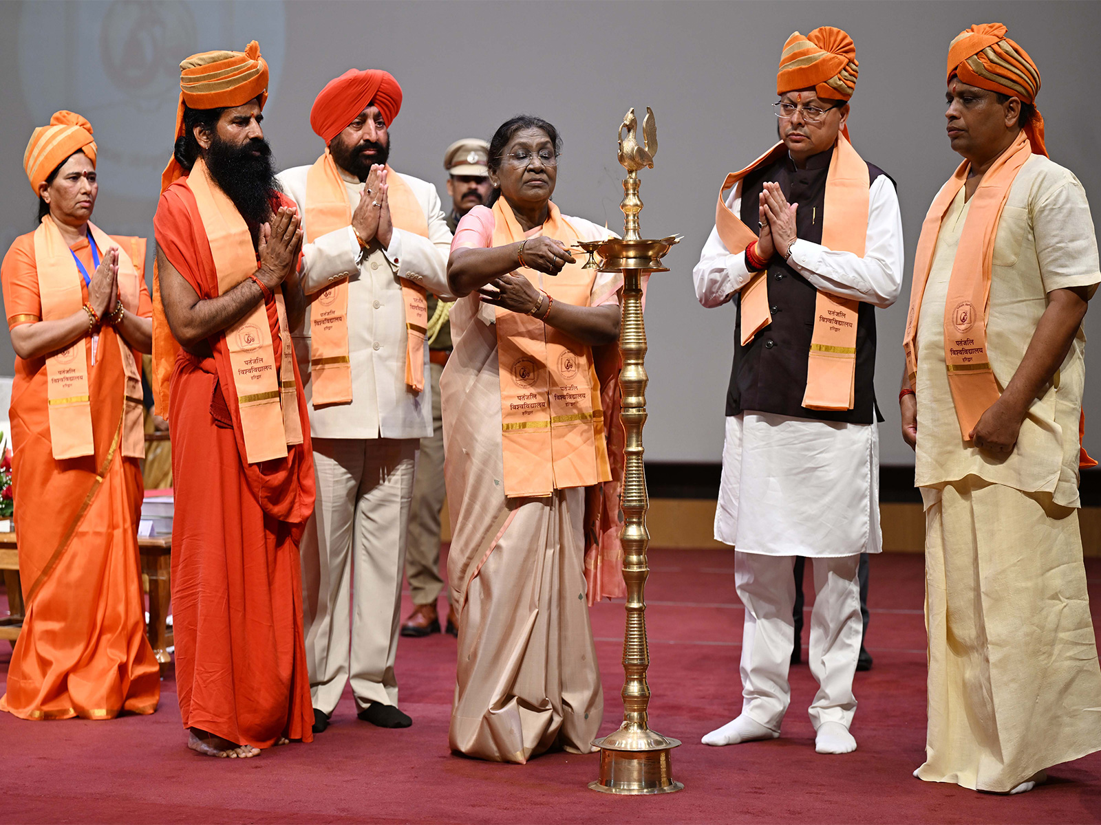 President Droupadi Murmu graces convocation ceremony of University of Patanjali in Haridwar (Photo: PIB/President's Secretariat)