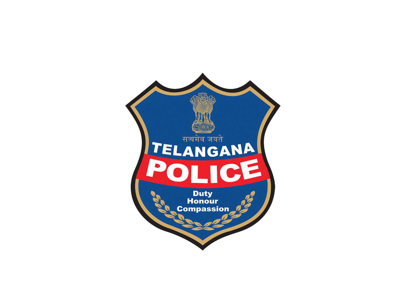 Official logo of Telangana Police (Photo/X/@TelanganaCOPs)