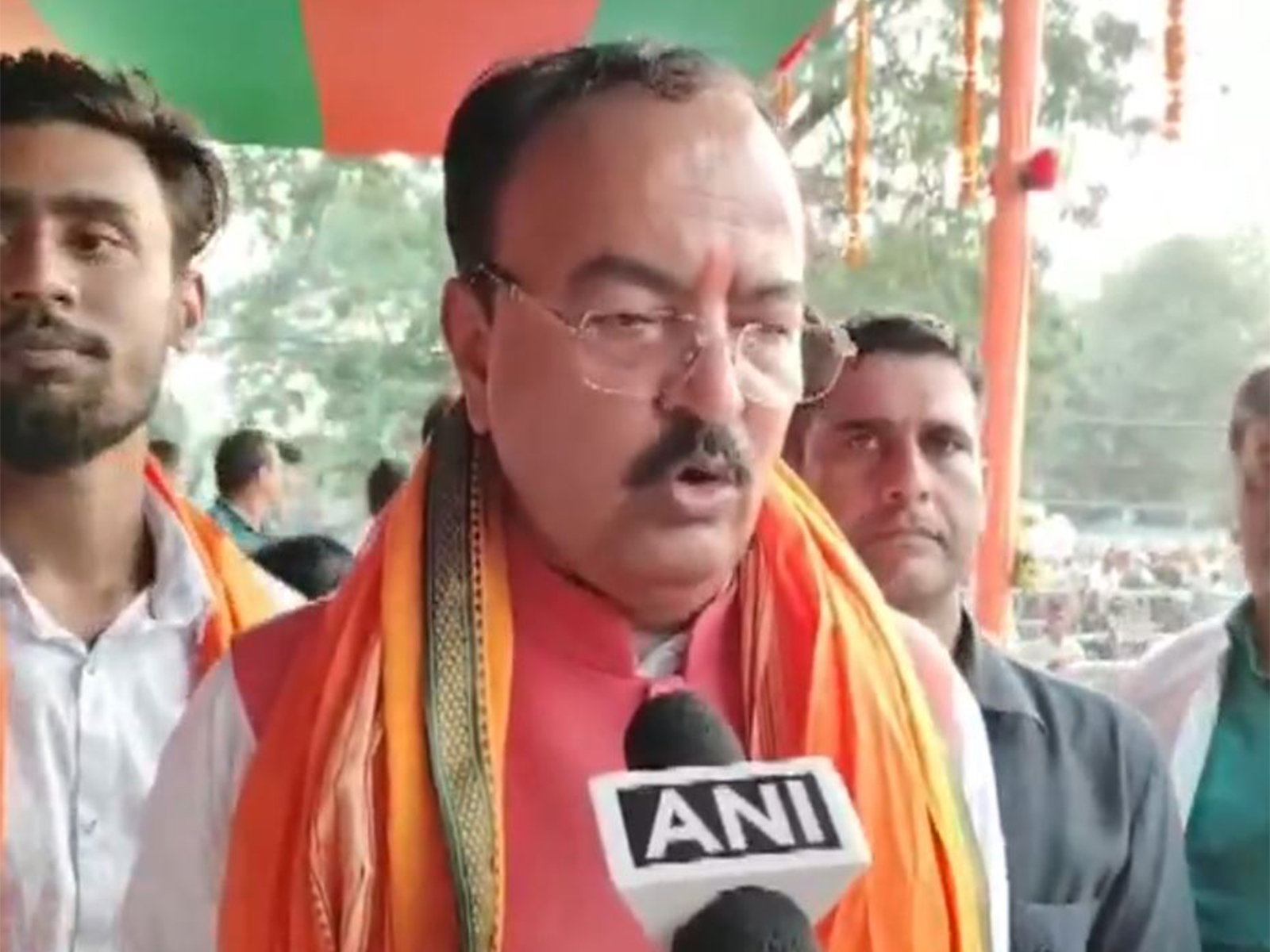 Uttar Pradesh Deputy Chief Minister and BJP Bihar election co-incharge Keshav Prasad Maurya (Photo/ANI)