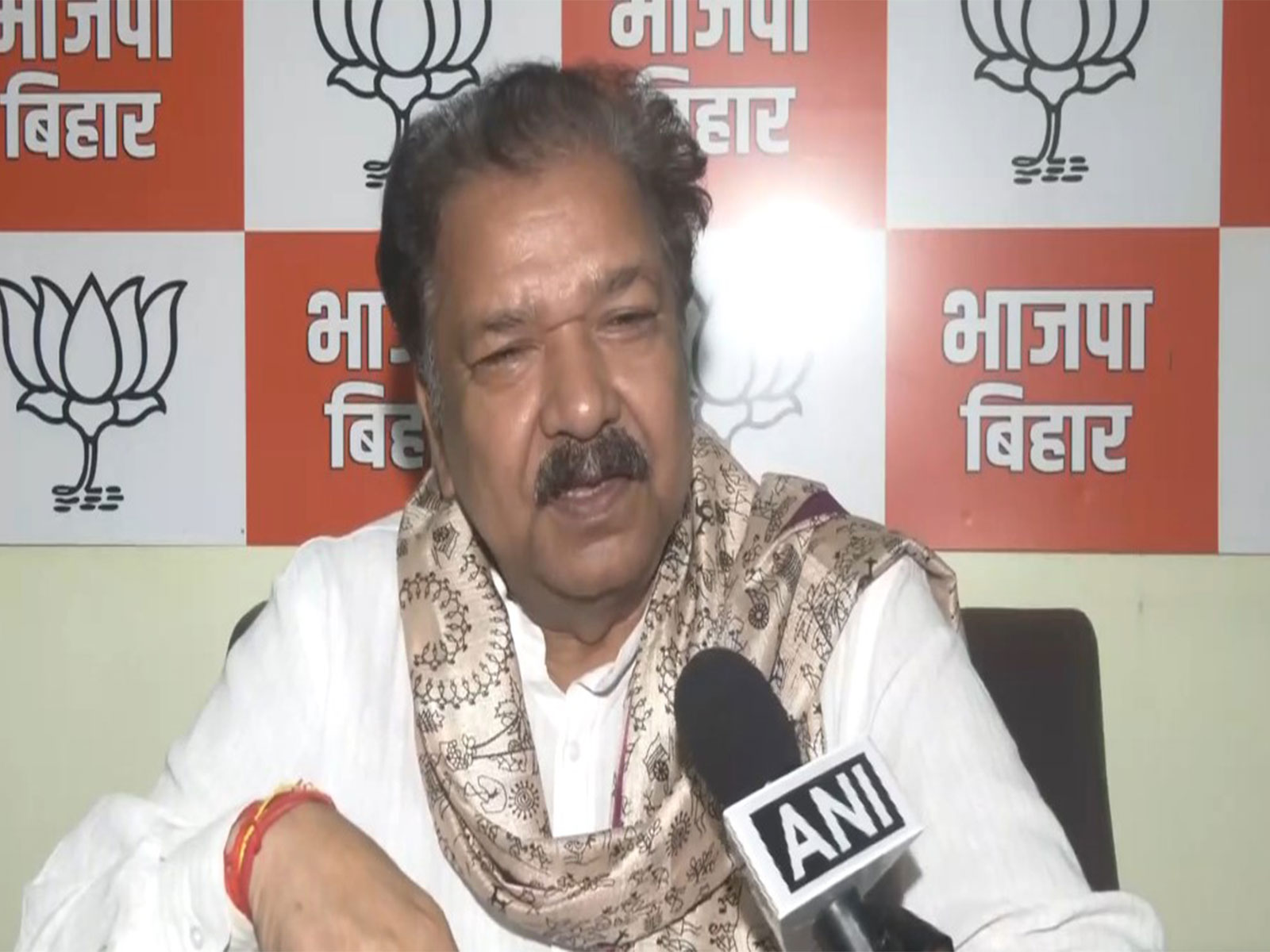 Bihar's Bharatiya Janata Party (BJP) president Dilip Jaiswal (Photo/ANI)