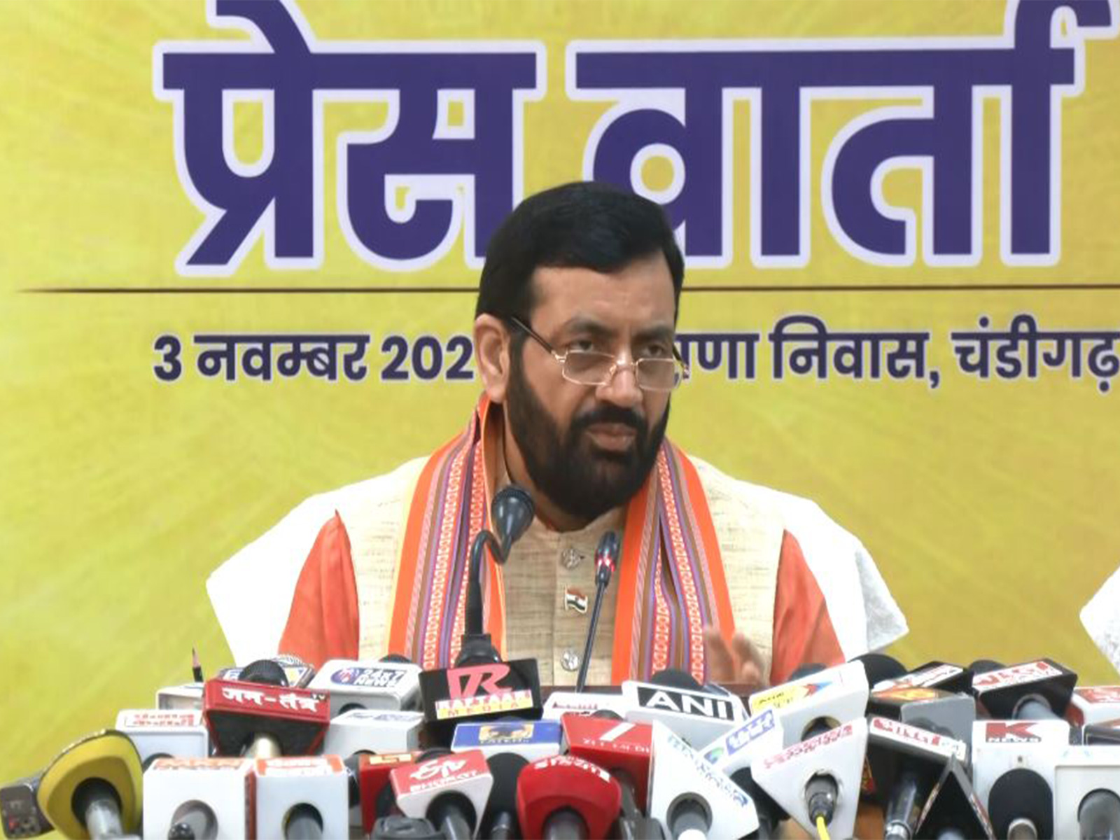 Haryana CM Nayab Singh Saini (Photo/ANI)