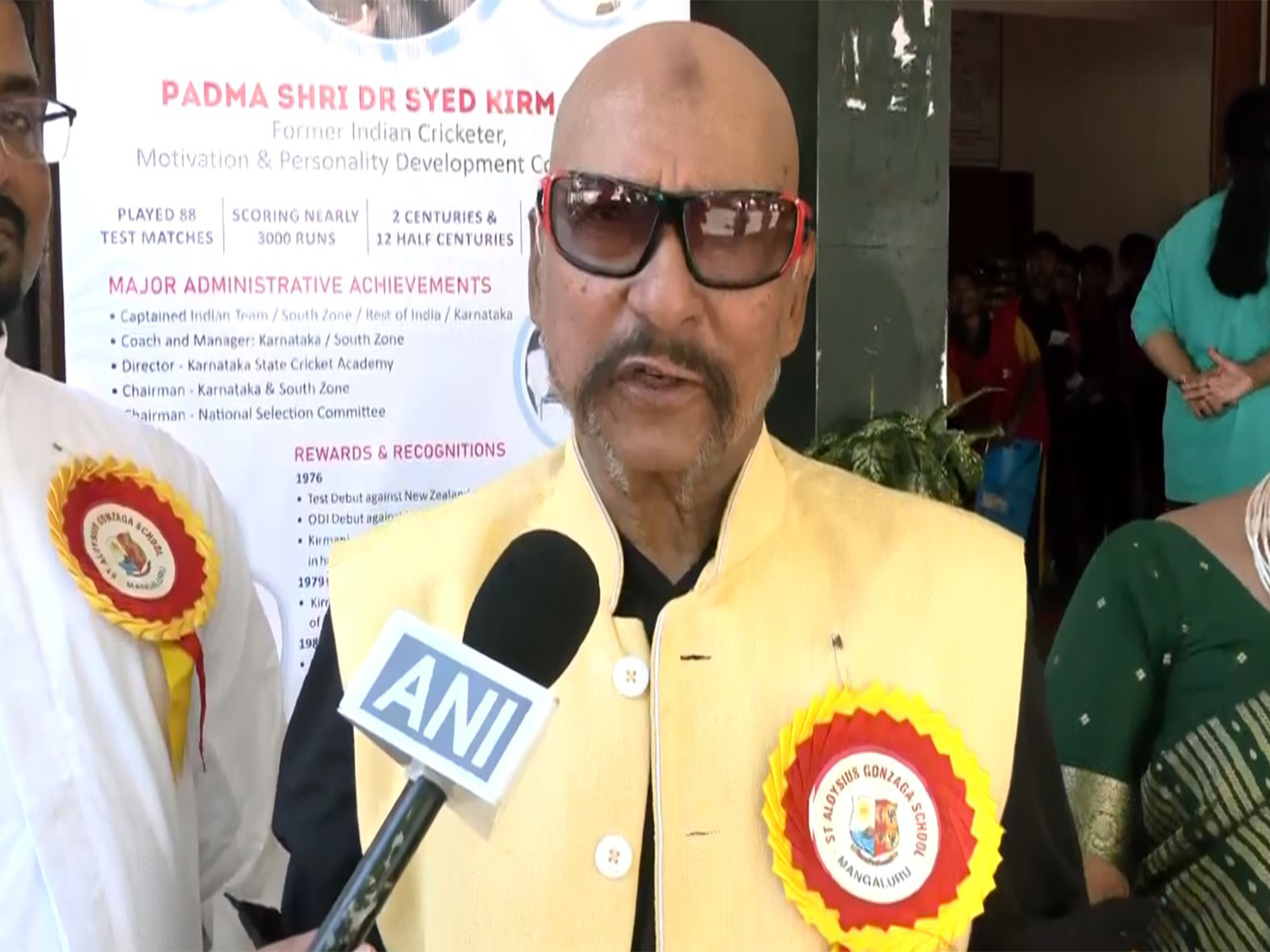 Former Indian cricketer Syed Kirmani (Photo: ANI)