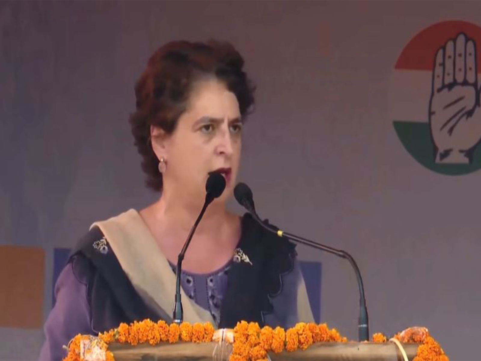 Congress leader priyanka Gandhi (Photo/ANI)