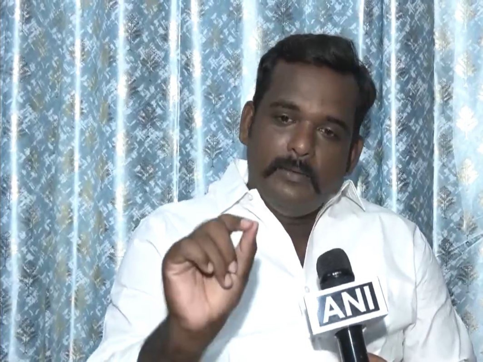 TVK Spokesperson Veera Vignesh (Photo/ANI)