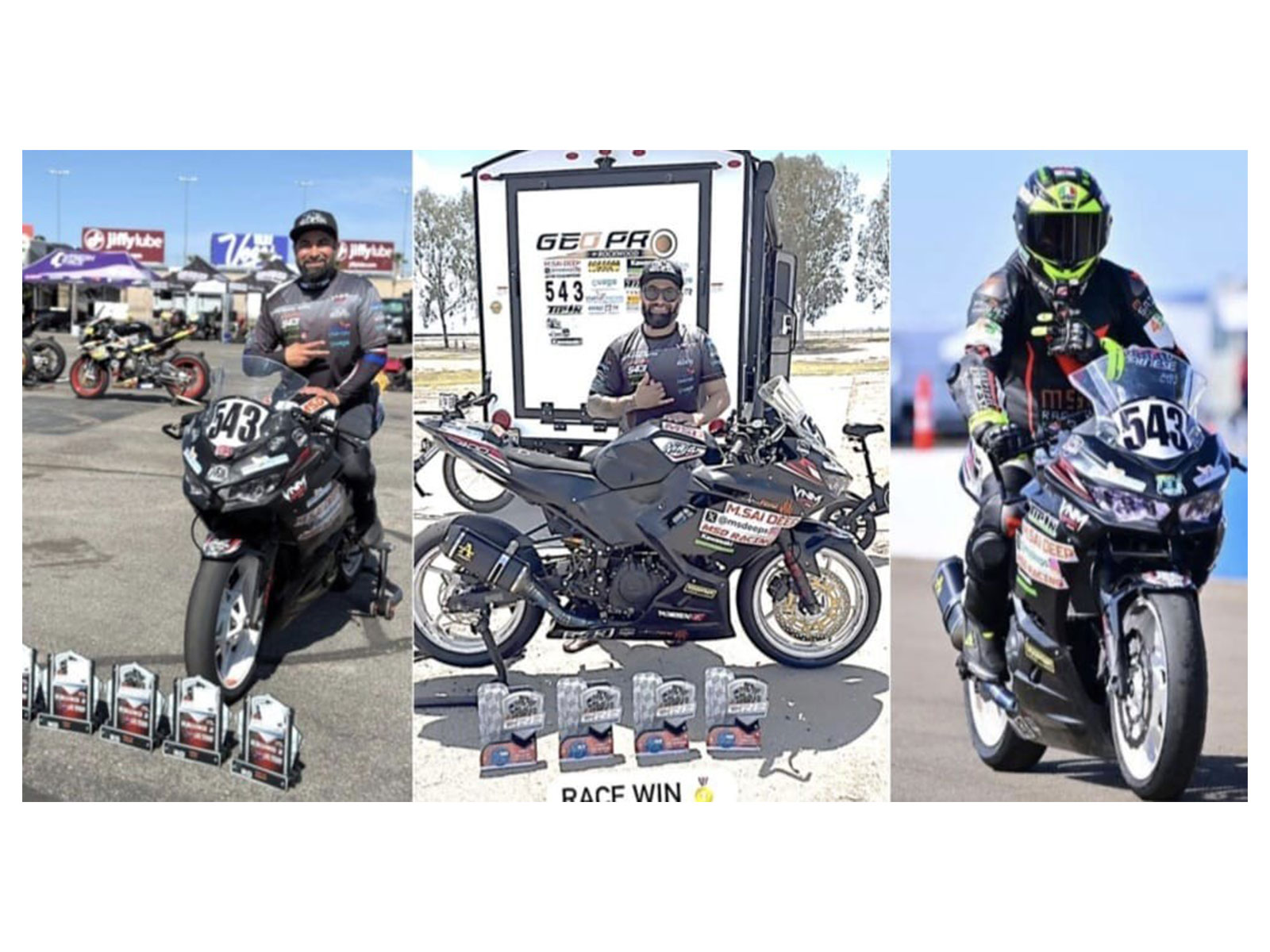 From India to California -- M. Sai Deep's relentless passion for speed and excellence earns him Top-3 titles in three racing classes at CRA 2025