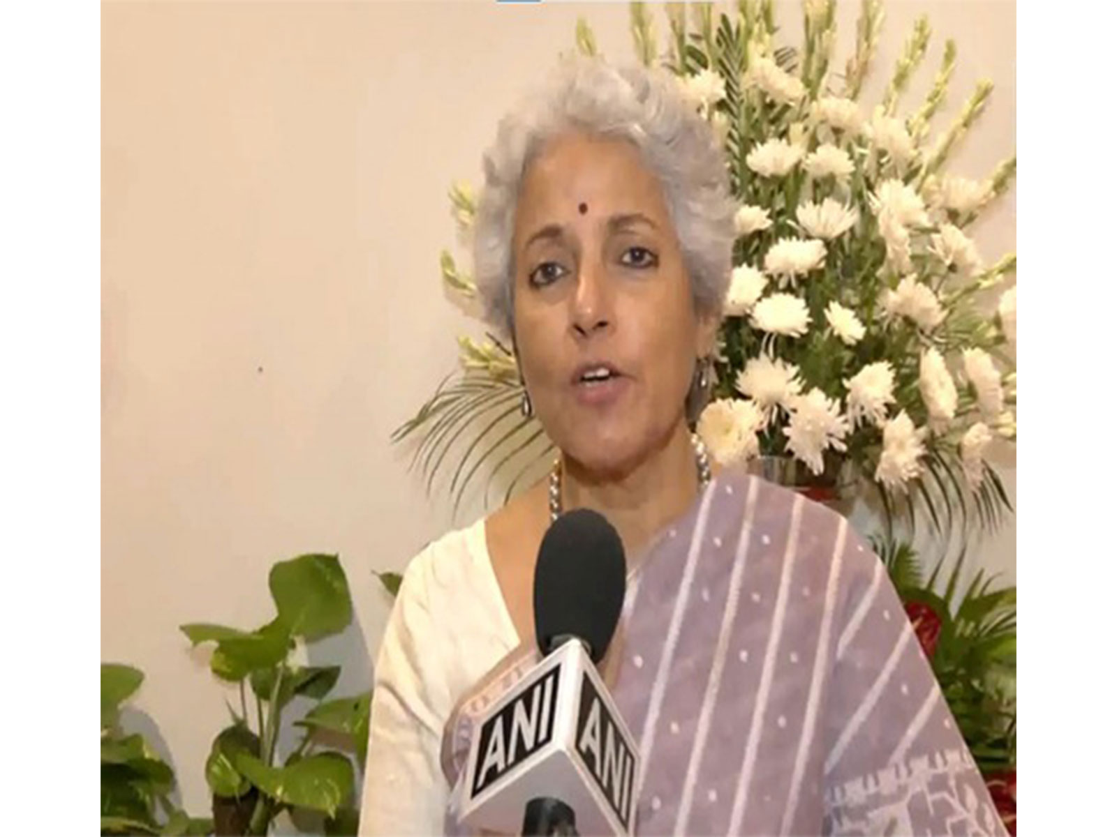 Soumya Swaminathan, Former Chief Scientist of the World Health Organization (WHO) and Former Director General of ICMR (Photo/ANI)