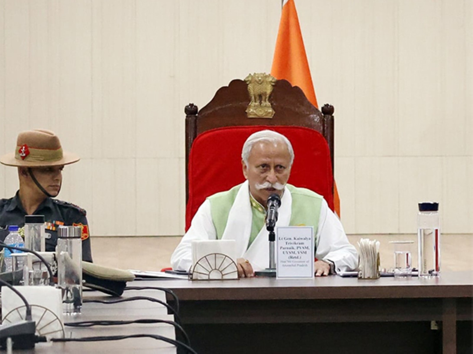 Arunachal Pradesh Governor Lt General KT Parnaik (Retd.) (File Photo/ANI)