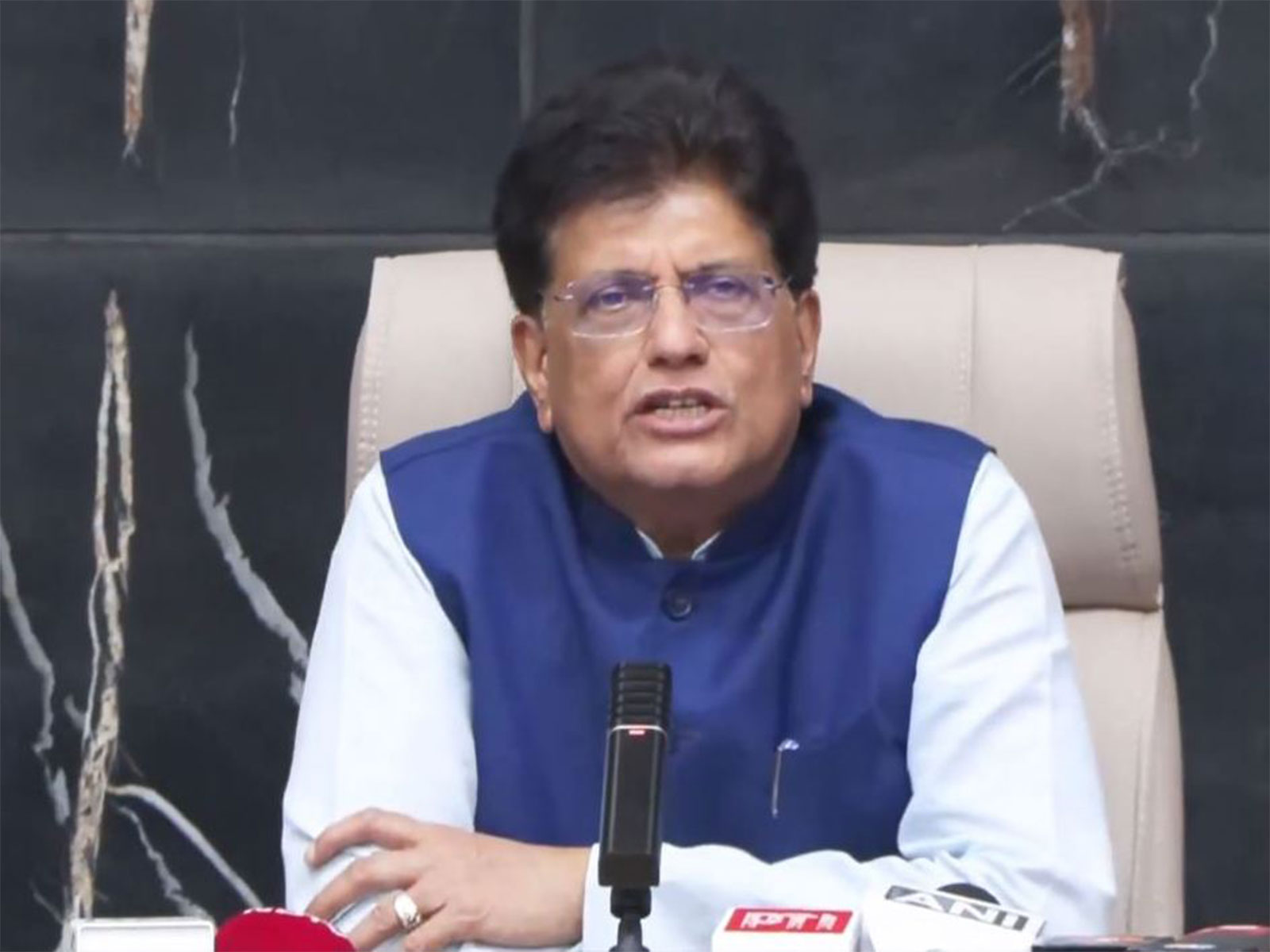 Union Minister of Commerce and Industry, Piyush Goyal (Image: ANI)