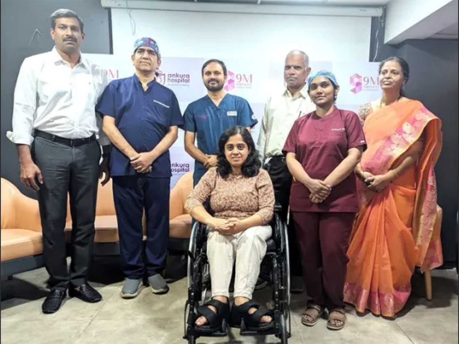 A remarkable medical procedure transformed the life of a 32-year-old woman with Spina bifida in Hyderabad.