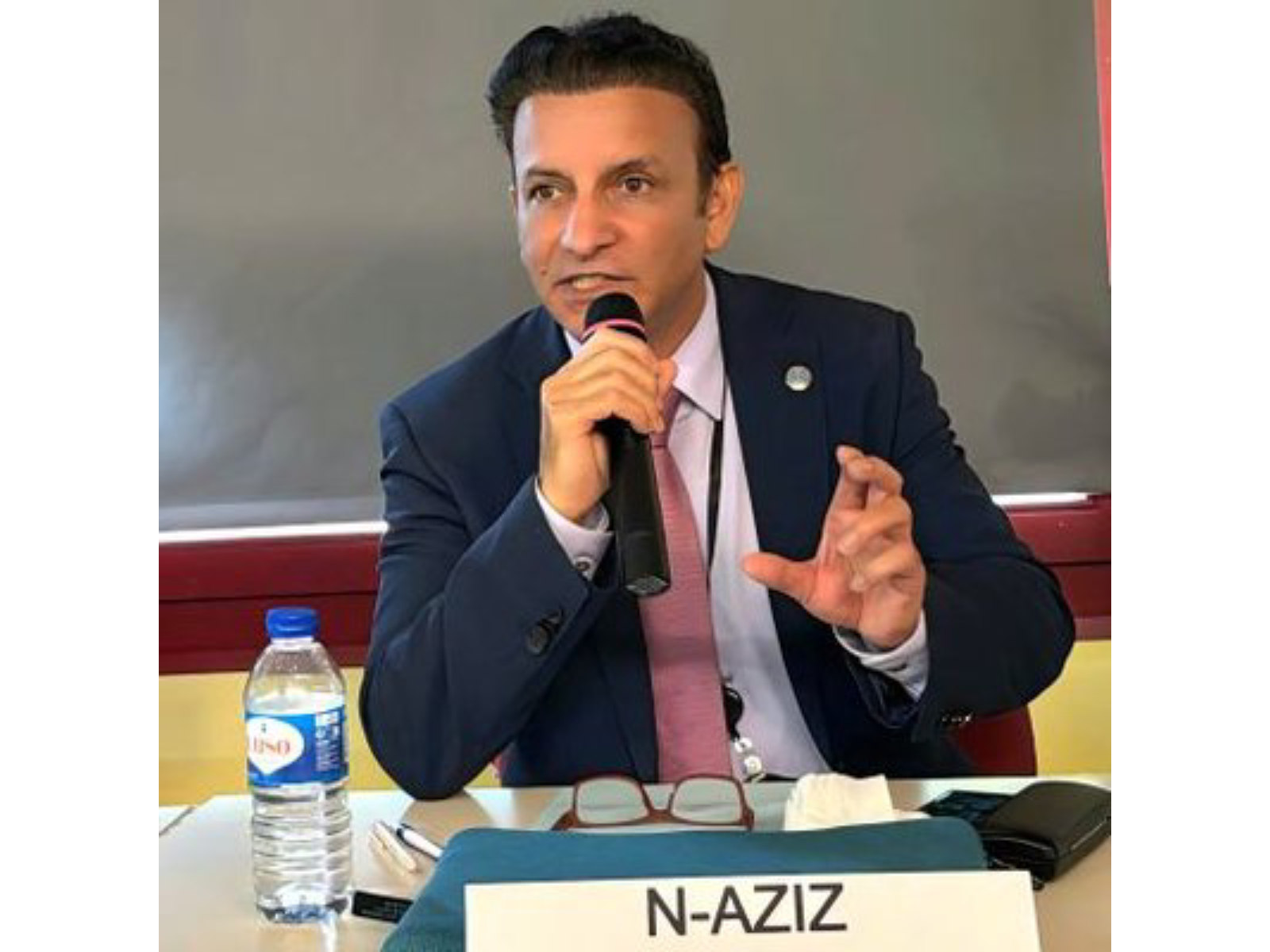 Sardar Nasir Aziz Khan, Spokesperson of the United Kashmir People's National Party (UKPNP). (Photo: X/@NasirKhanUKPNP)