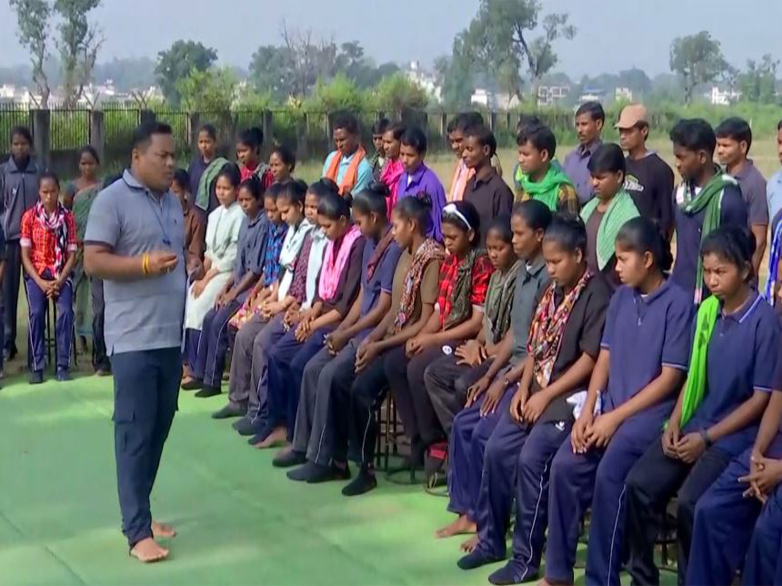 Visual from Livelihood College in Chhattisgarh's Narayanpur (Photo/ANI)