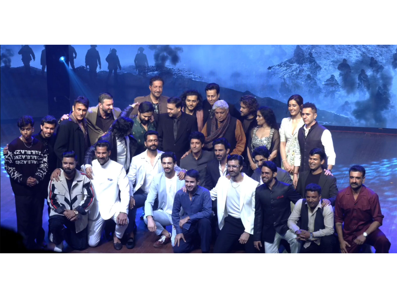 Celebs at music launch of 120 Bahadur (Image source: ANI)