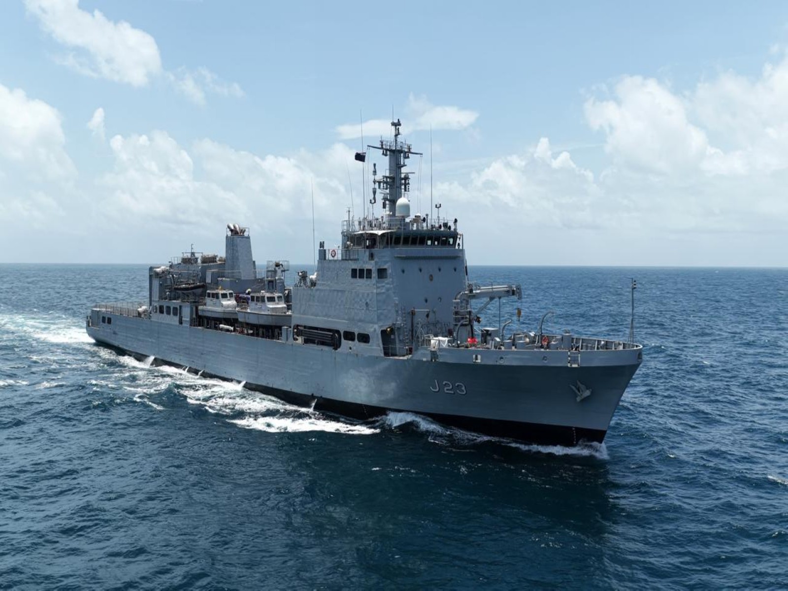 Ikshak, the third vessel of the SVL (Photo/Indian Navy)