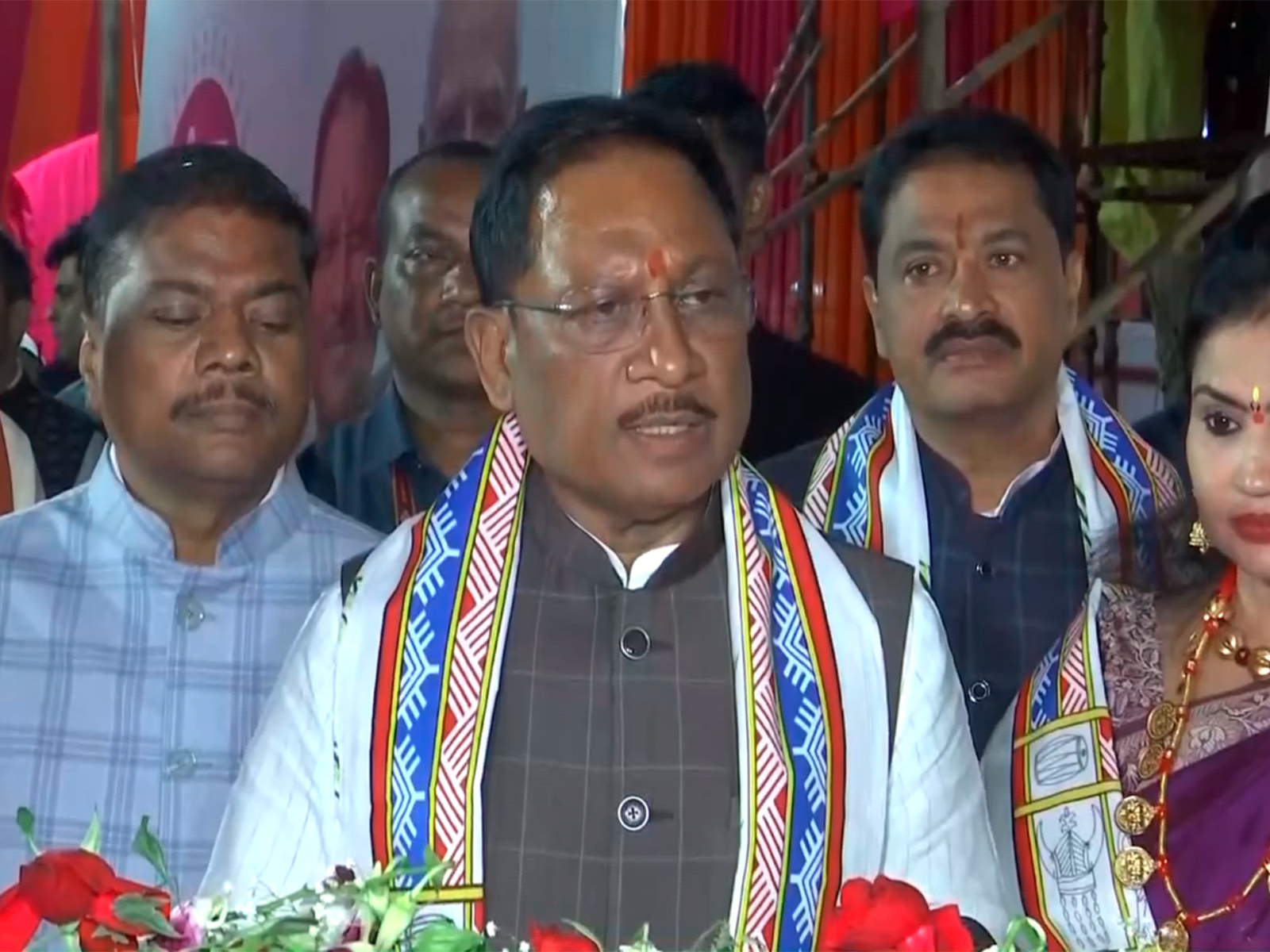  Chhattisgarh Chief Minister Vishnu Deo Sai (Photo/ANI)