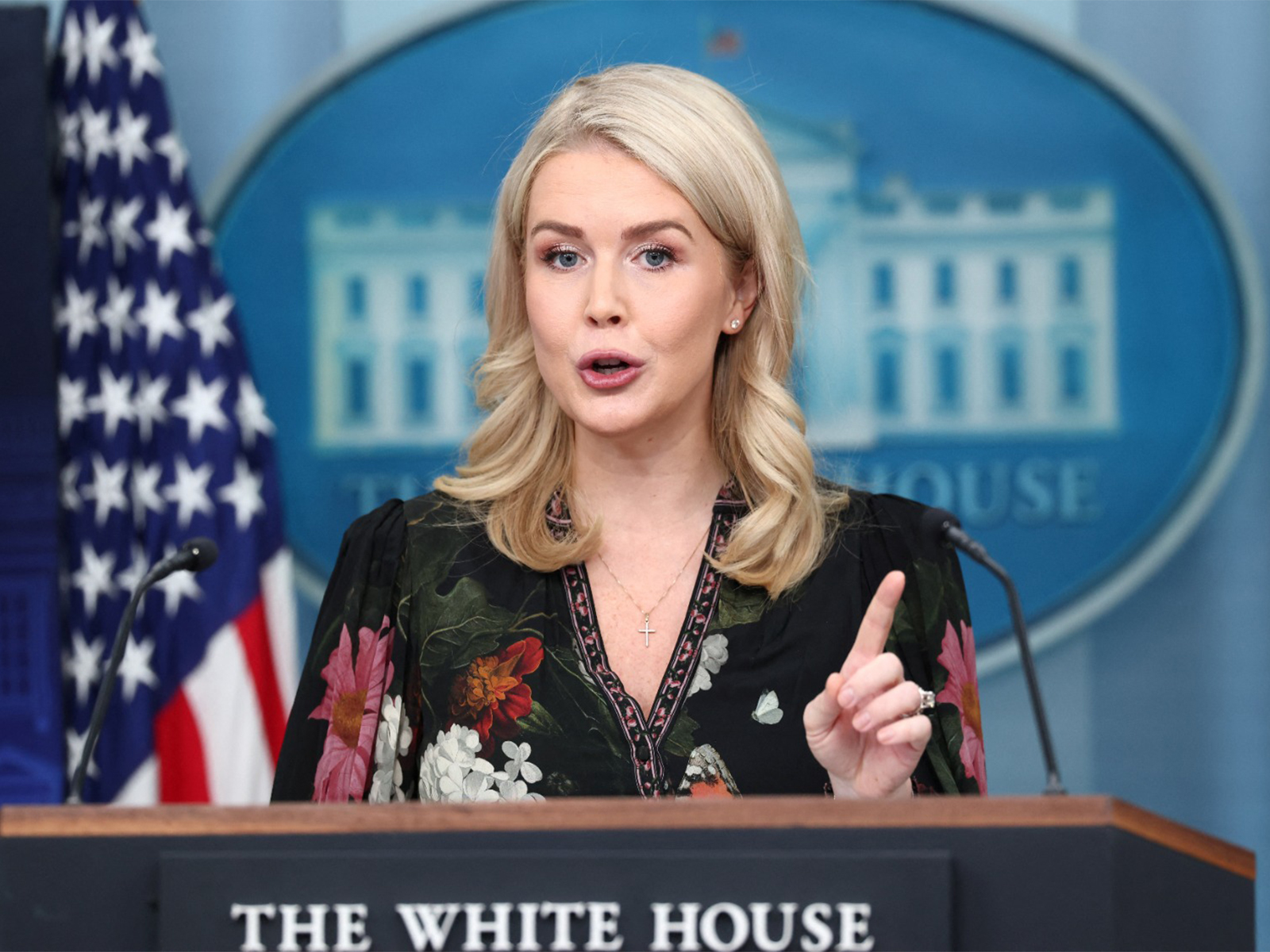 White House Press Secretary Karoline Leavitt (Photo/Reuters)