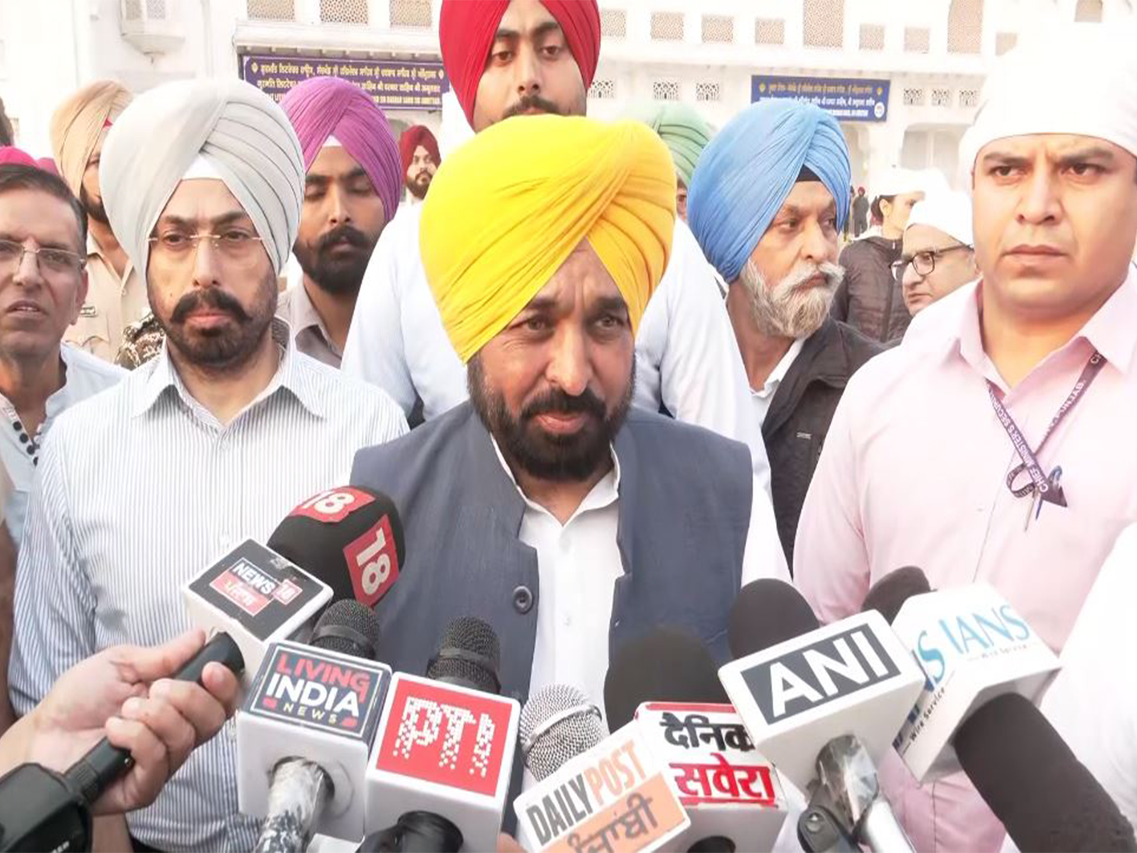 Punjab Chief Minister Bhagwant Mann (Photo/ANI)