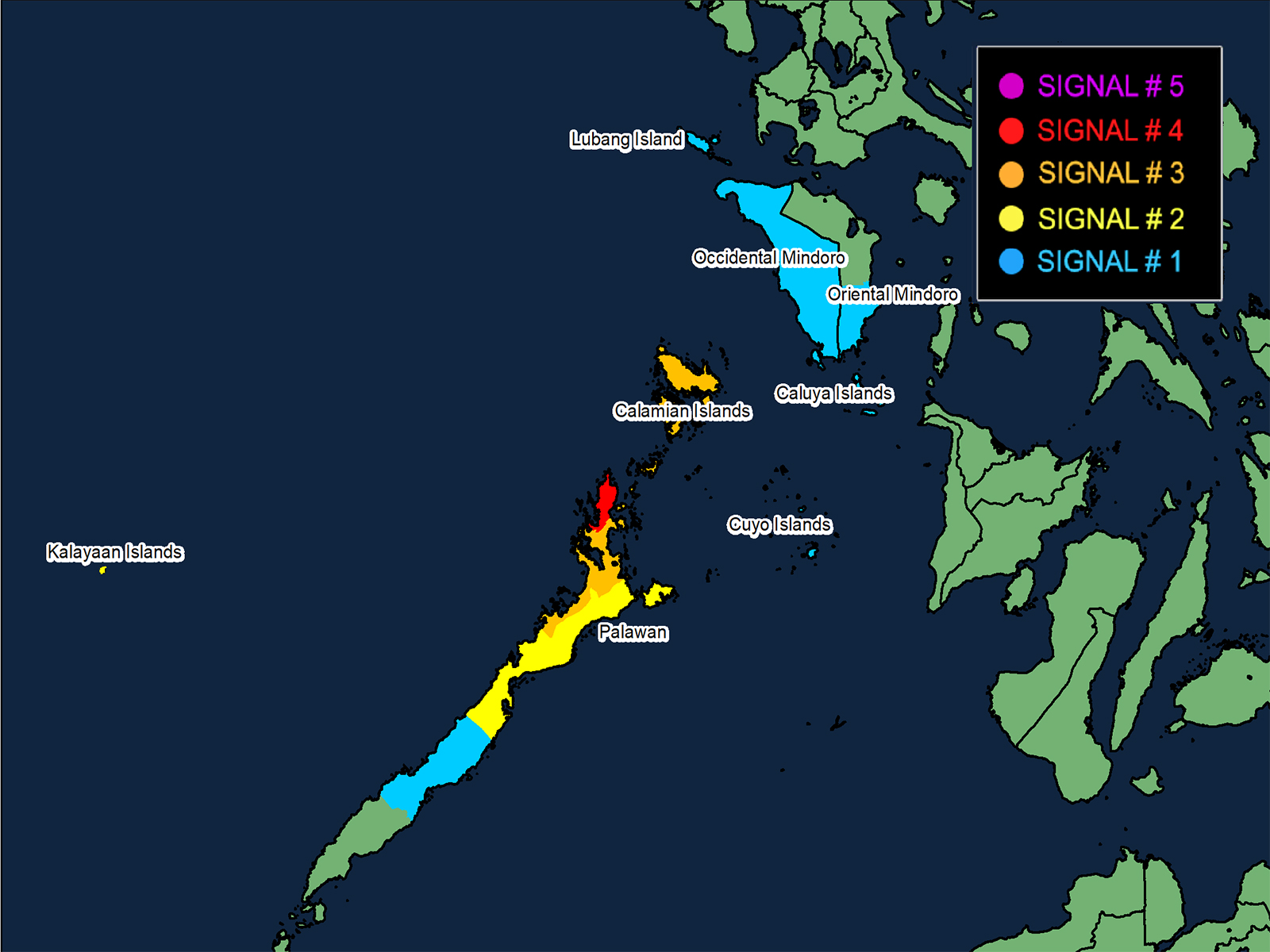 Tropical cyclone bulletin from PhilippinesPhoto credit/ X@dost_pagasa