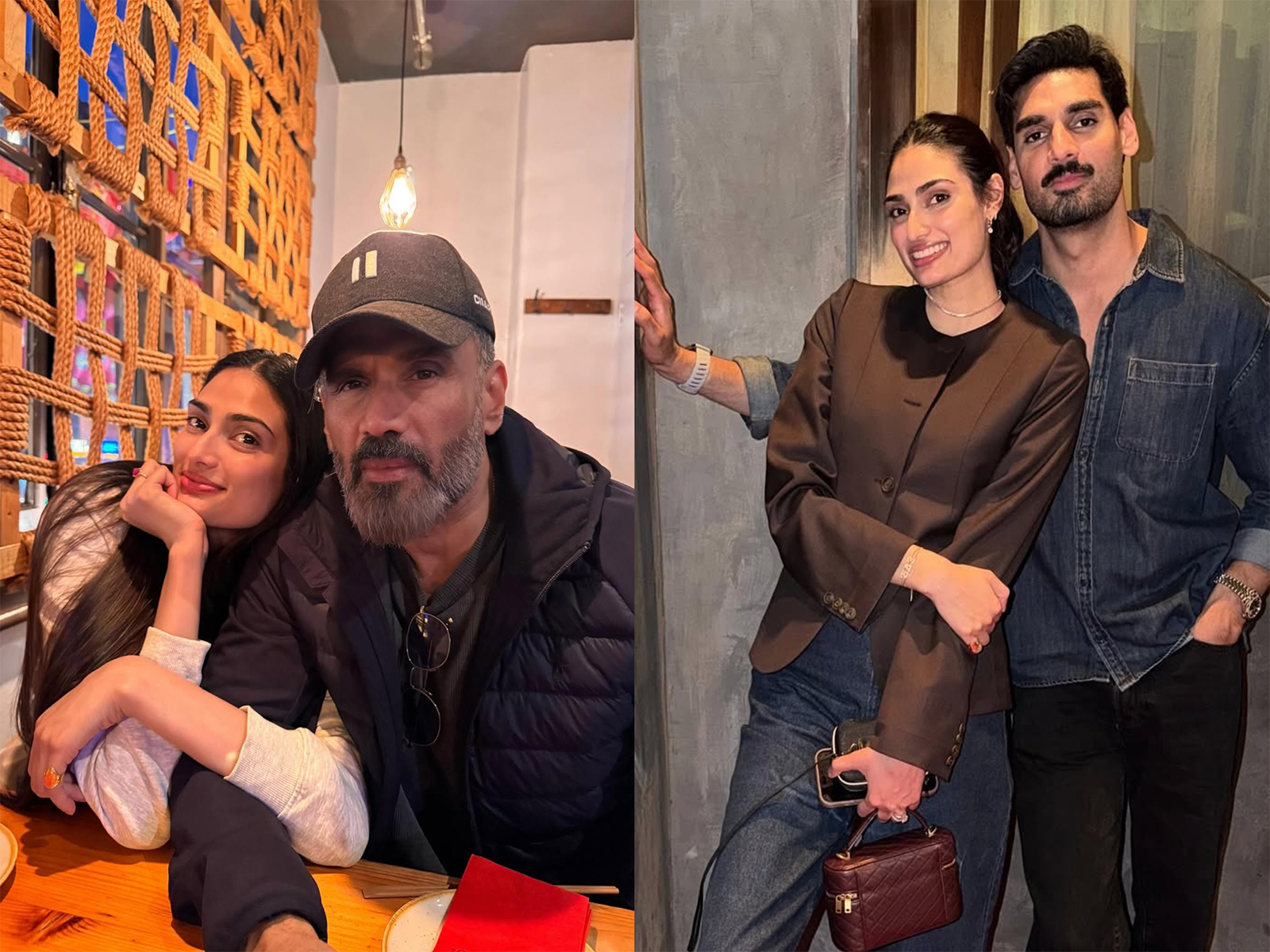 Suniel Shetty, Ahan Shetty wish Athiya on birthday (Photo/Instagram@suniel.shetty@ahan.shetty)