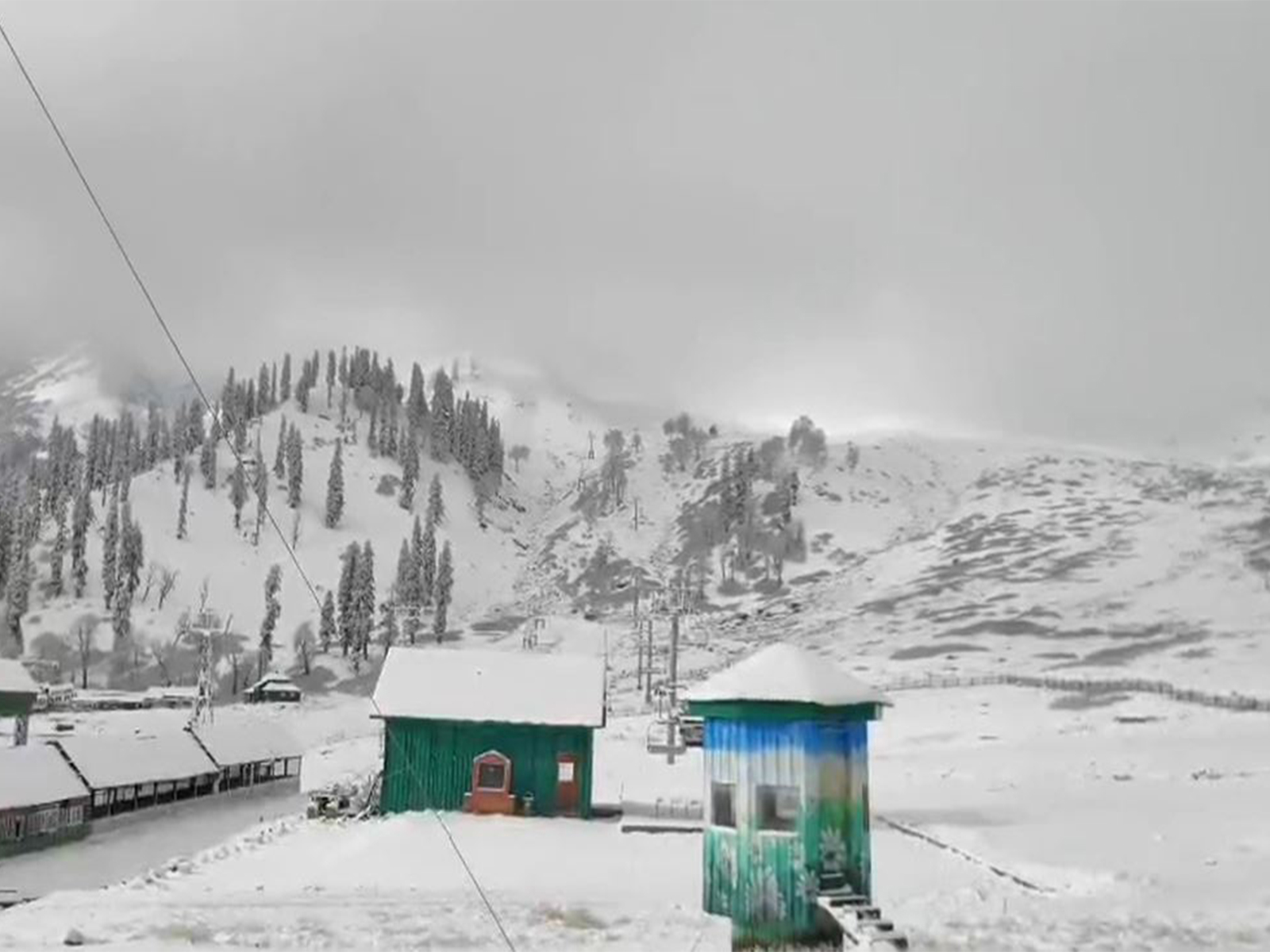 VIsuals from Gulmarg (Photo/ANI)