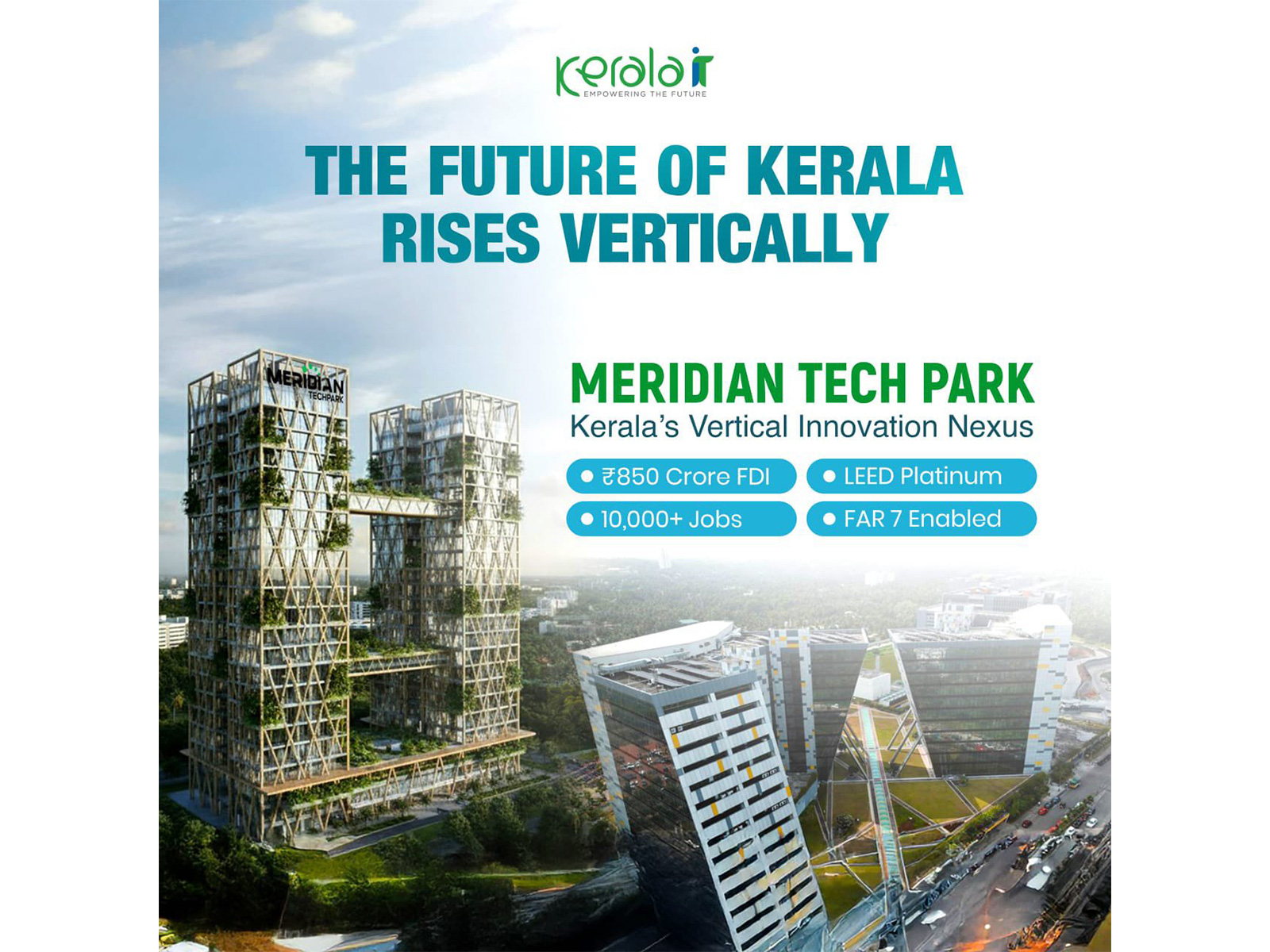 Kerala inks Rs 850 crore FDI deal for Meridian Tech Park, to create over 10,000 jobs (Image: X/@pinarayivijayan)