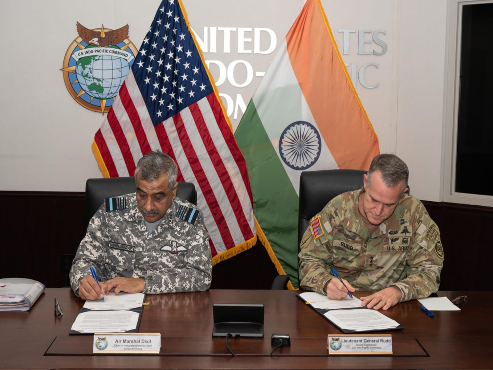 India-US conclude 22nd Military Cooperation Group Meeting (Photo/ X@HQ_IDS_India)