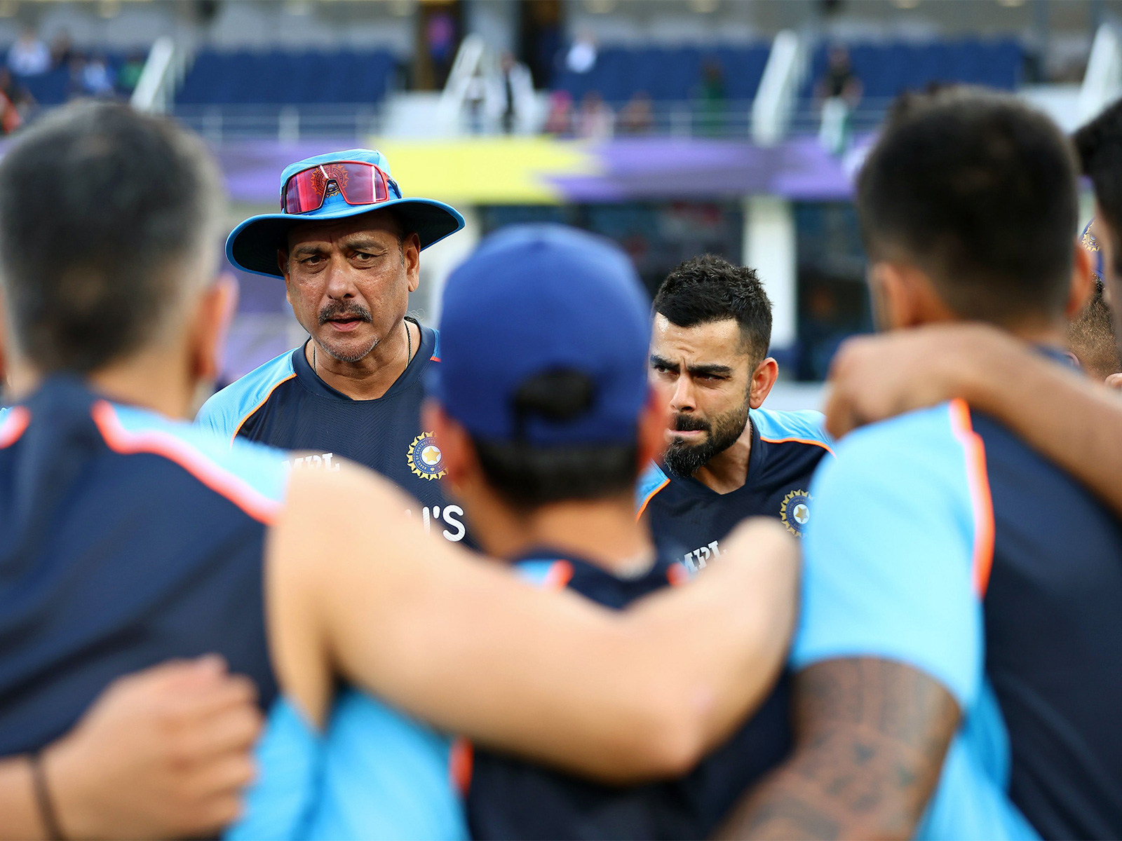 Ravi Shastri with Virat Kohli (Photo/ANI)