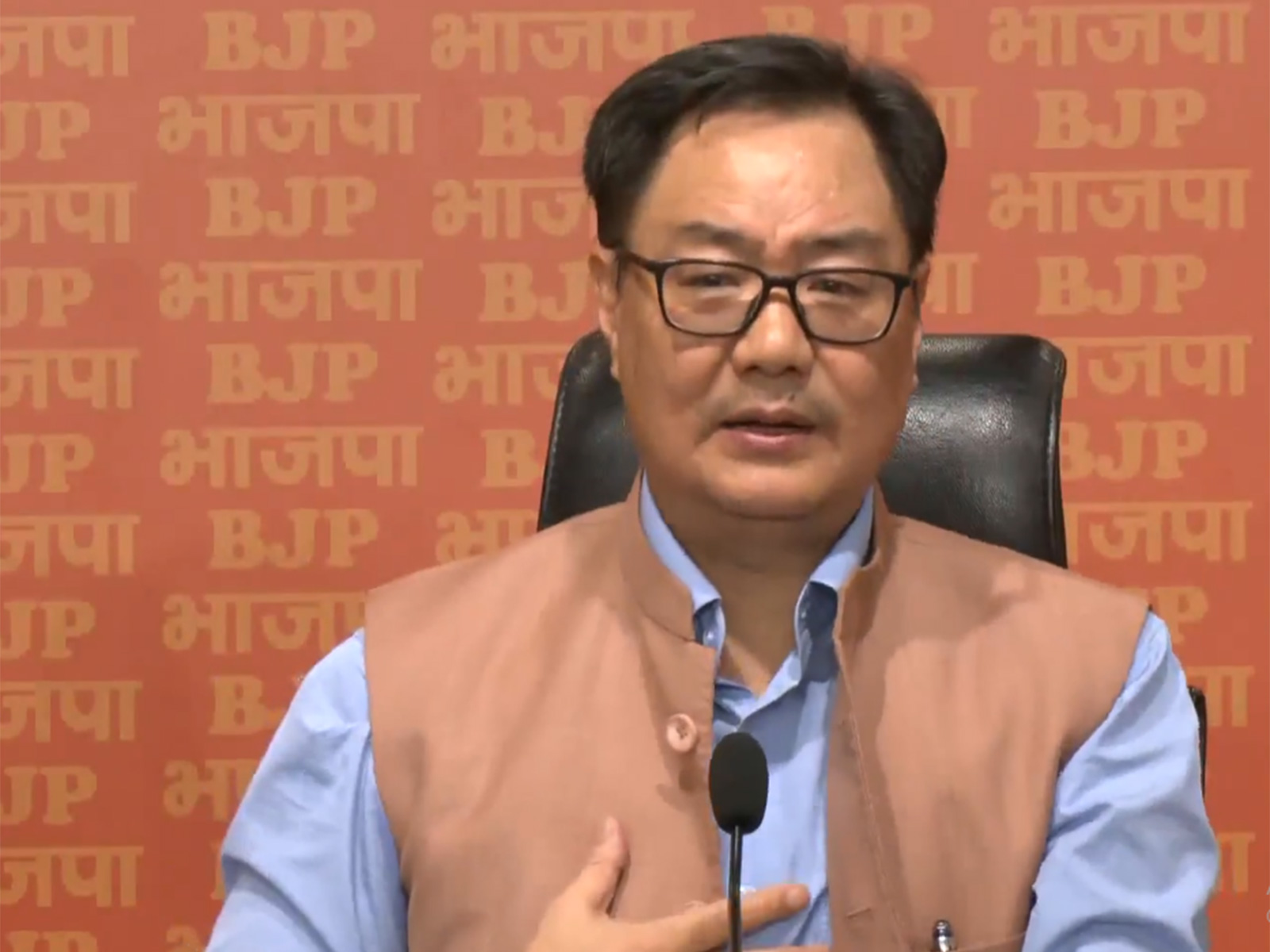 Union Minister Kiren Rijiju (Photo/ANI)