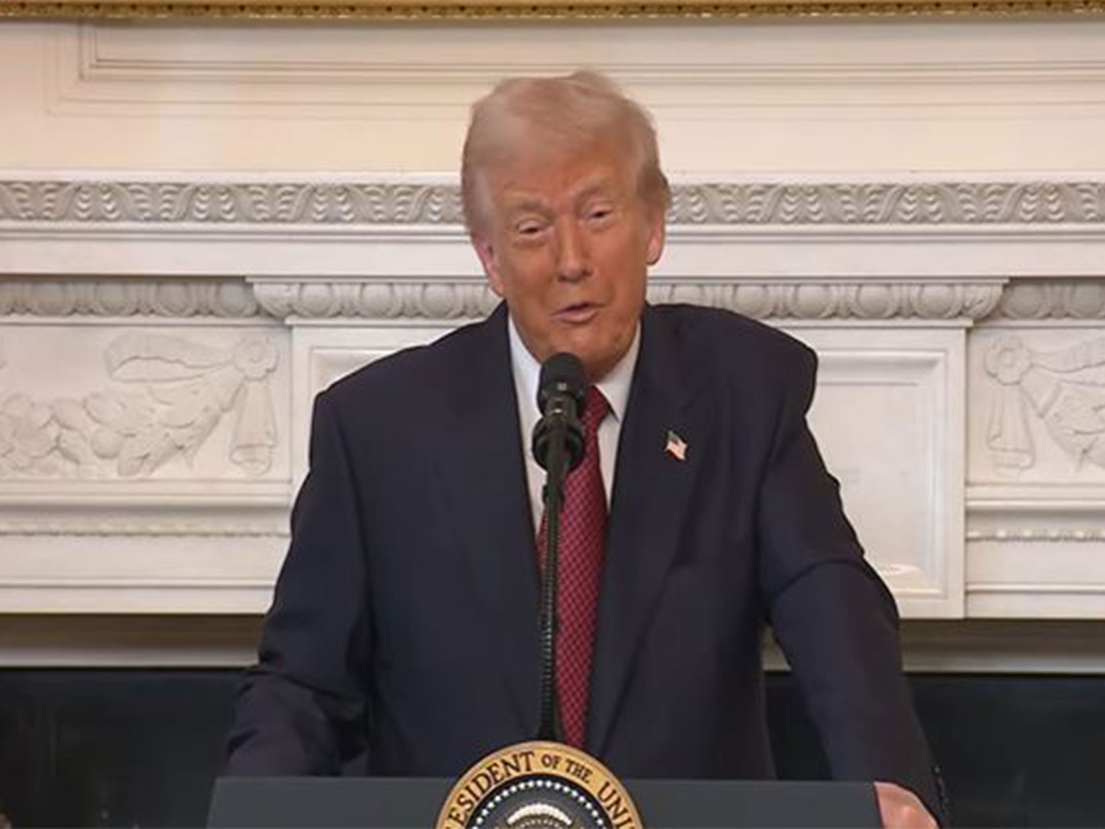 US President Donald Trump (Photo/White House YouTube)