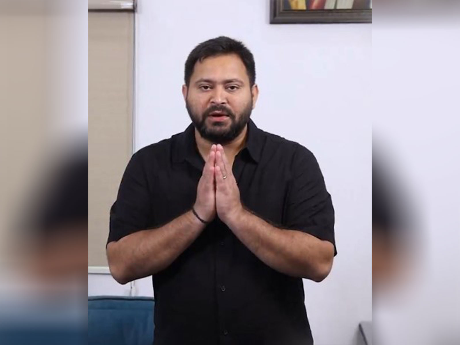  Mahagathbandhan Chief Ministerial face and RJD's candidate from Raghopur assembly constituency Tejashwi Yadav (Photo/X@yadavtejashwi)