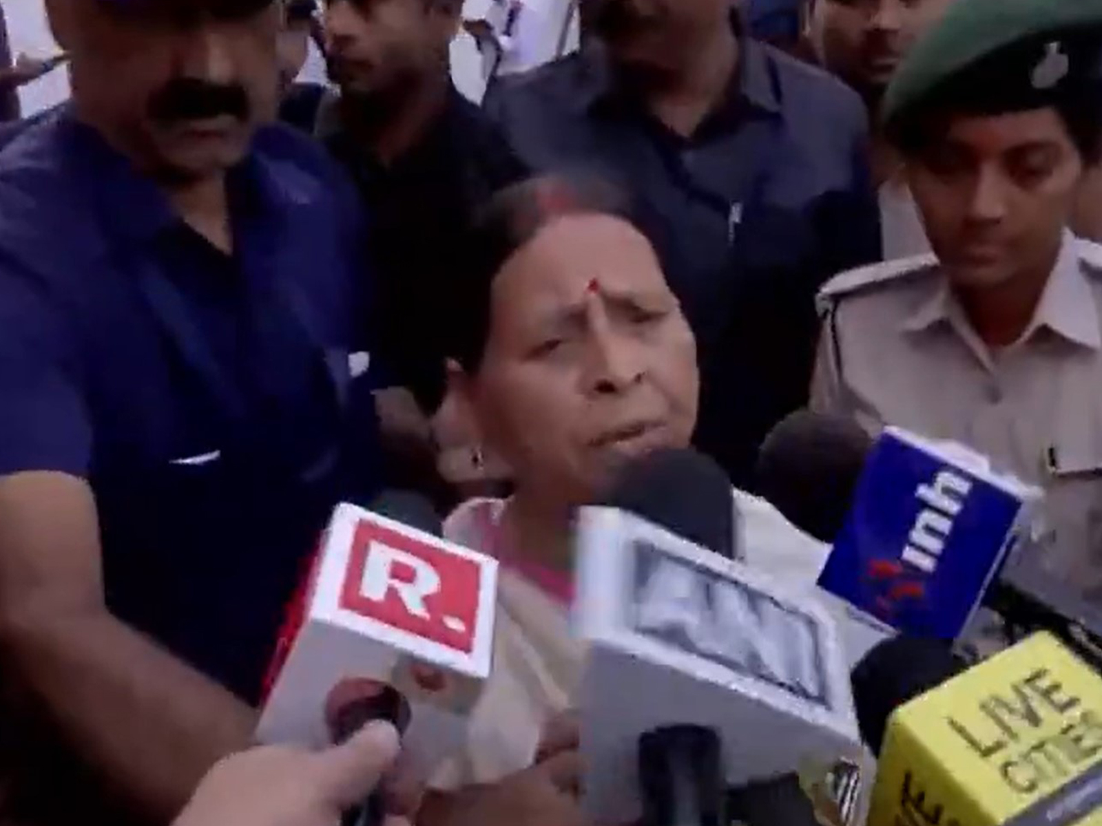 Former Bihar CM and RJD leader Rabri Devi (Photo/ANI)