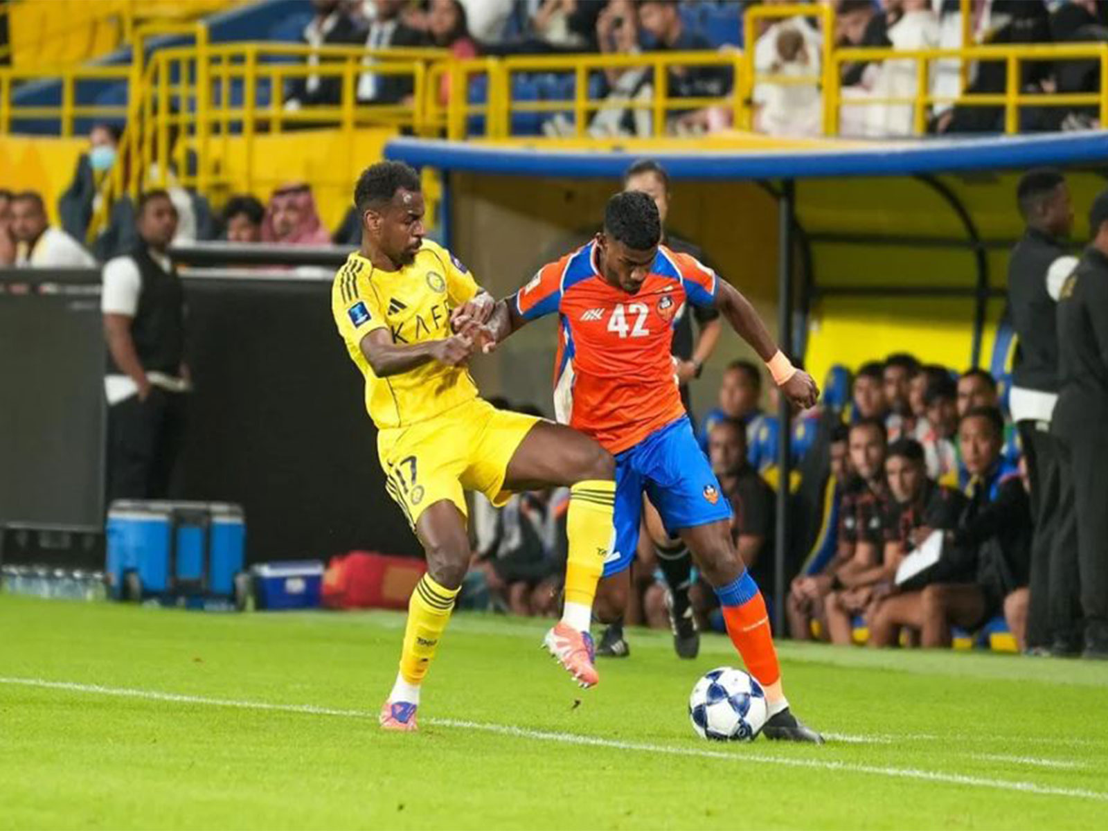 Players in action during their AFC Champions League Two game (Photo: ISL)