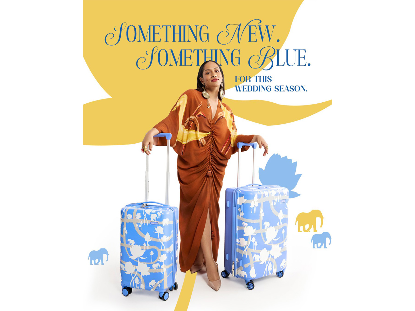 American Tourister x LoveChild Masaba Unveil the Trousseau Collection -- A Stylish Ode to New Beginnings