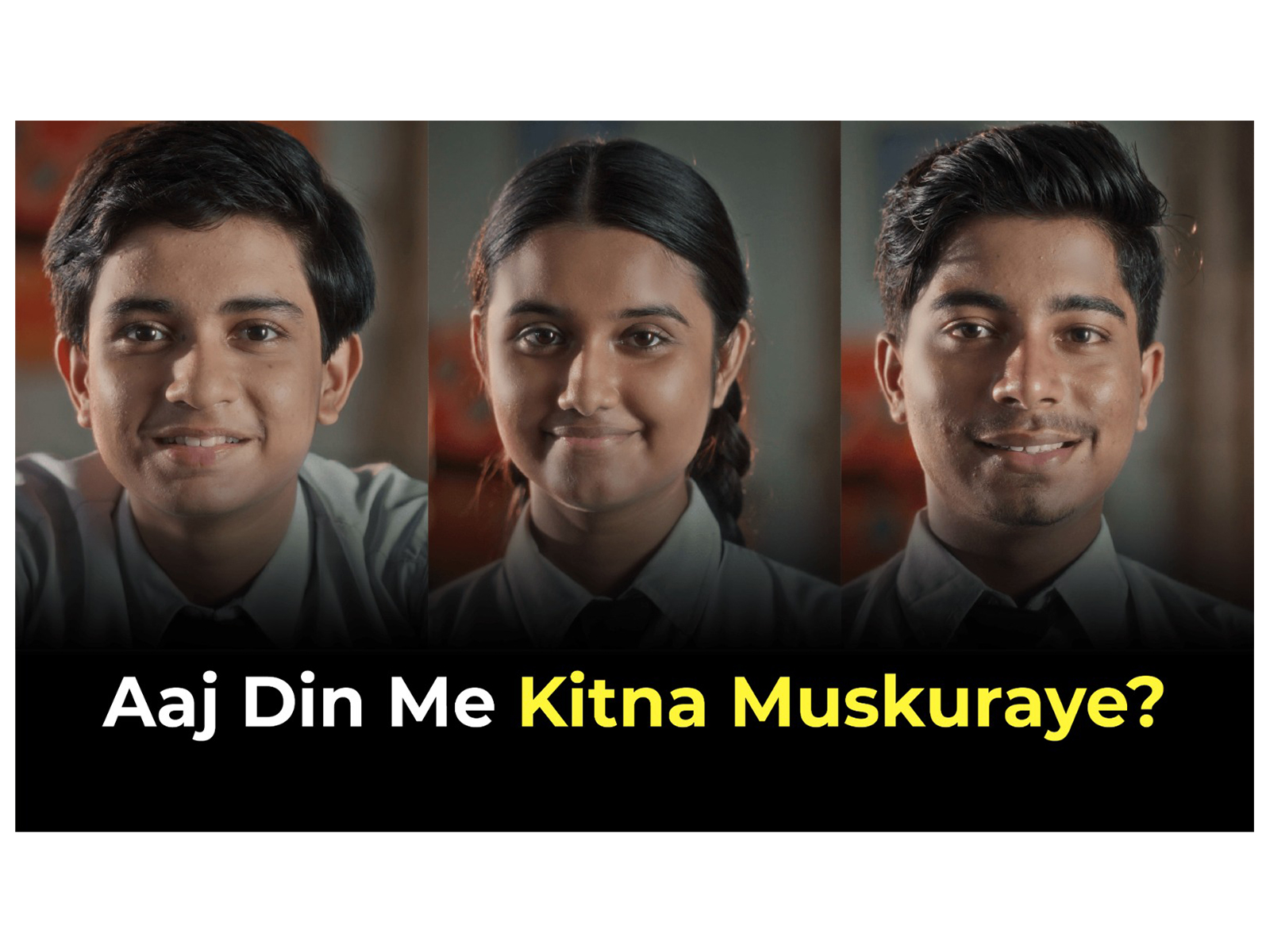 Aaj Din Mai Kitna Muskuraye?