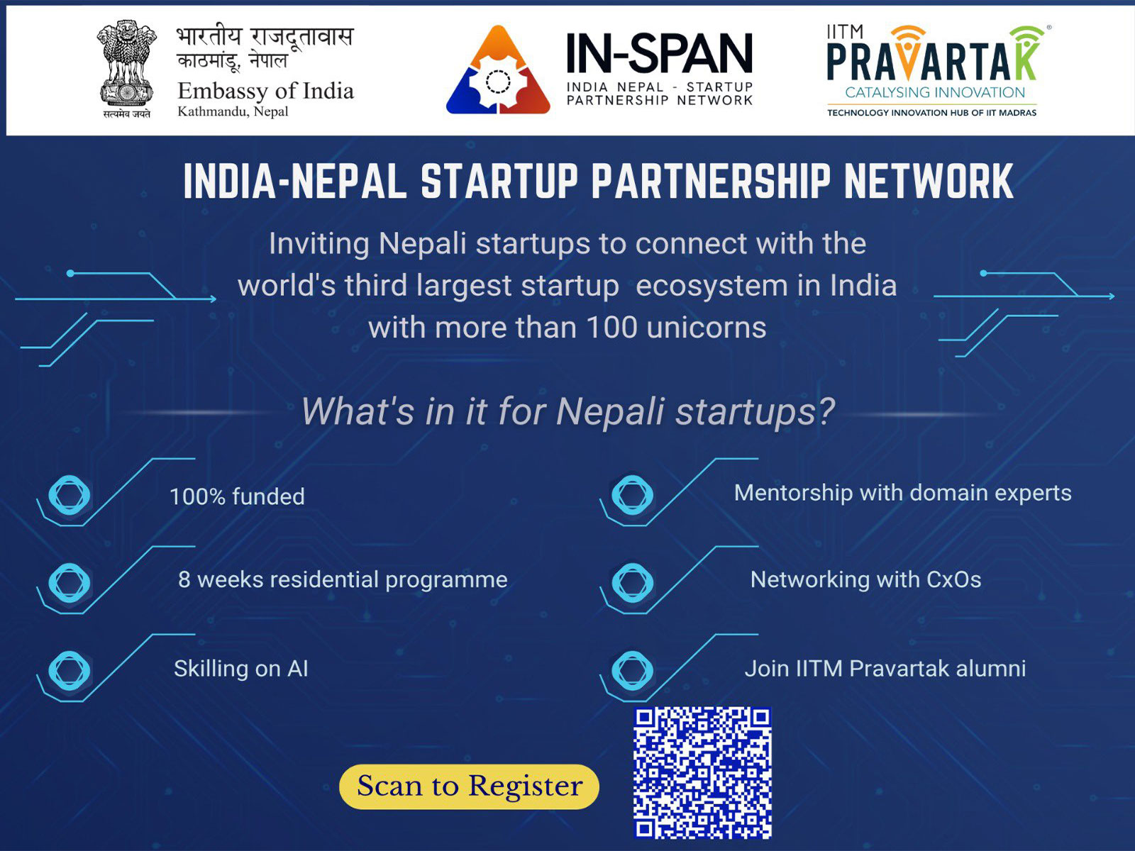 India Nepal Startup Partnership Network (Photo: X@IndiaInNepal)