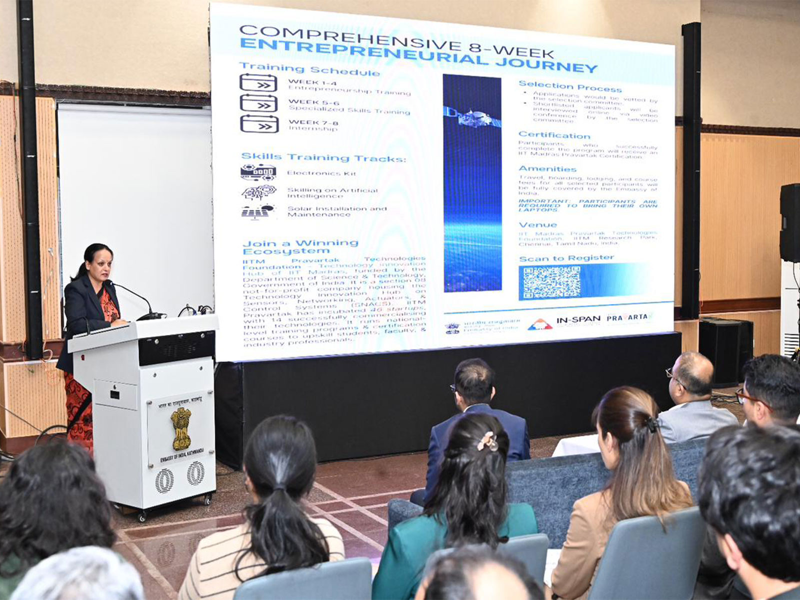 Indian Embassy organises orientation session for IN-SPAN (Photo/Indian Embassy in Nepal)