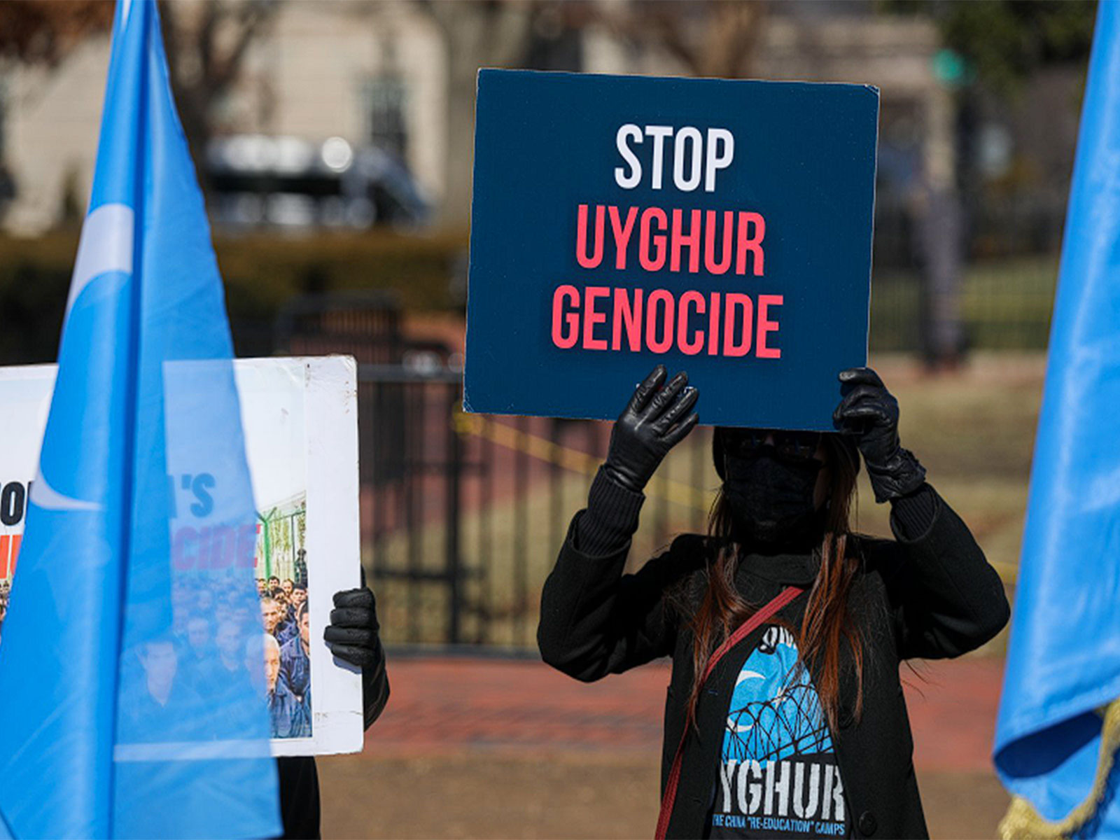 Campaign for Uyghurs urges US action following release of report on CCP's persecution (Photo/X@CUyghurs)