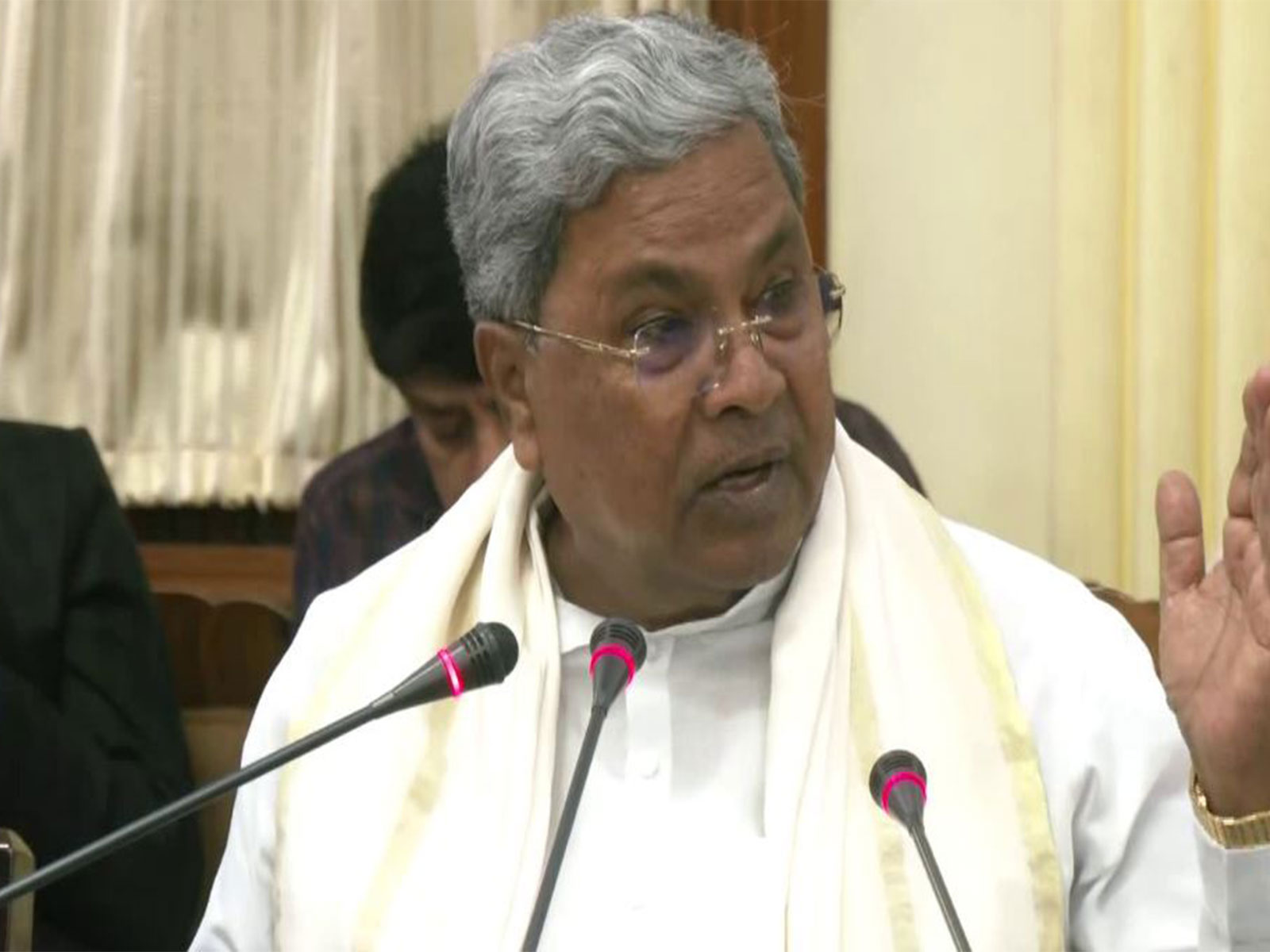 Karnataka Chief Minister Siddaramaiah (Photo/ANI)