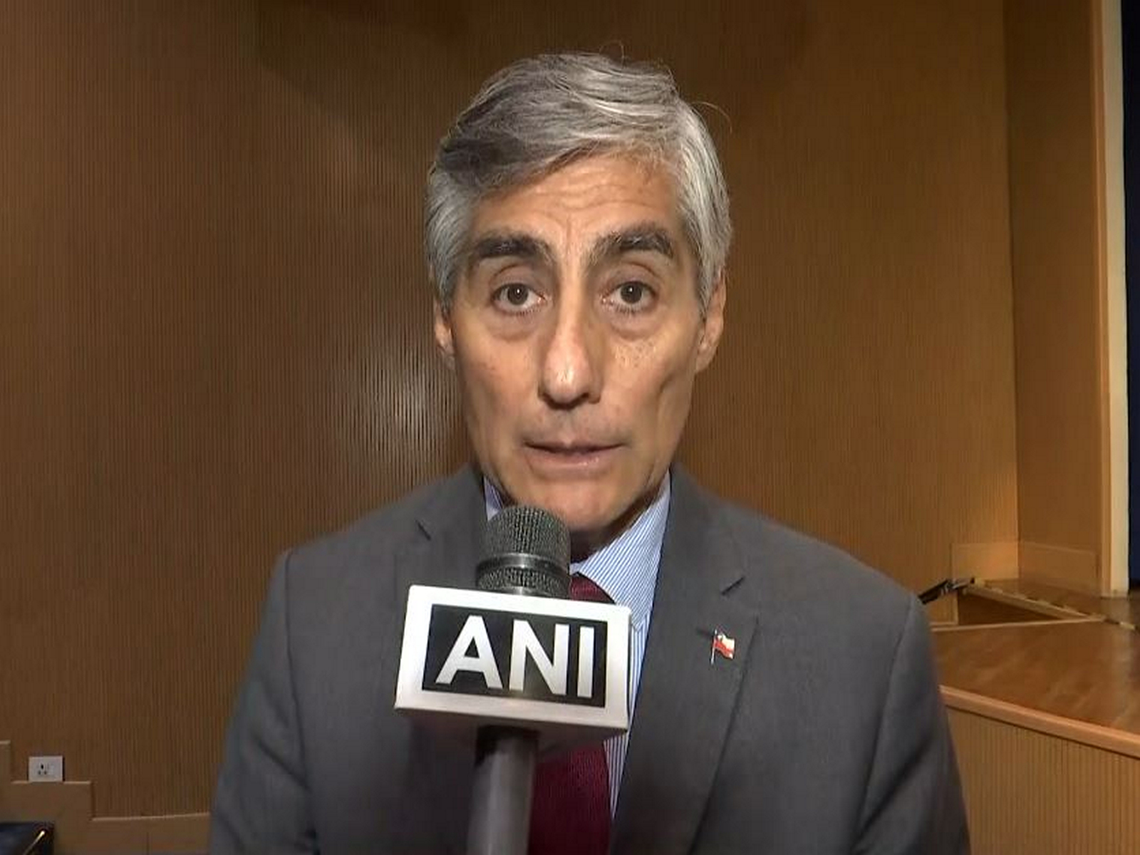 Chile's Ambassador to India, Juan Angulo (Image: ANI)