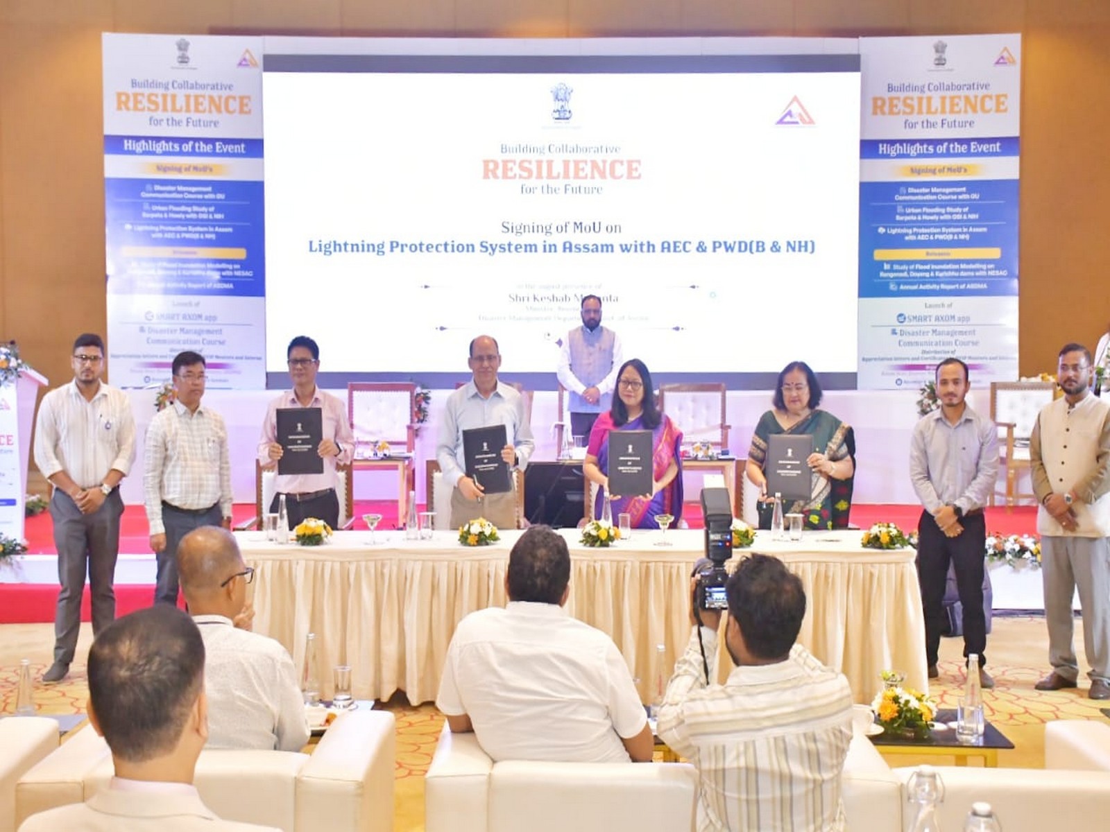 ASDMA organises ceremonial launch, MoUs signing and release programme titled "Building Collaborative Resilience for the Future". (Photo/ANI) 