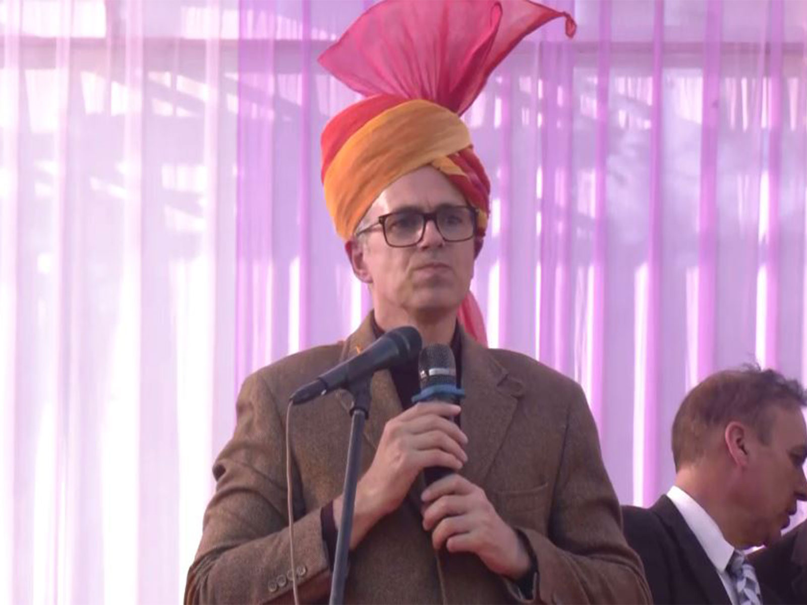 Jammu and Kashmir Chief Minister Omar Abdullah (Photo/ANI)