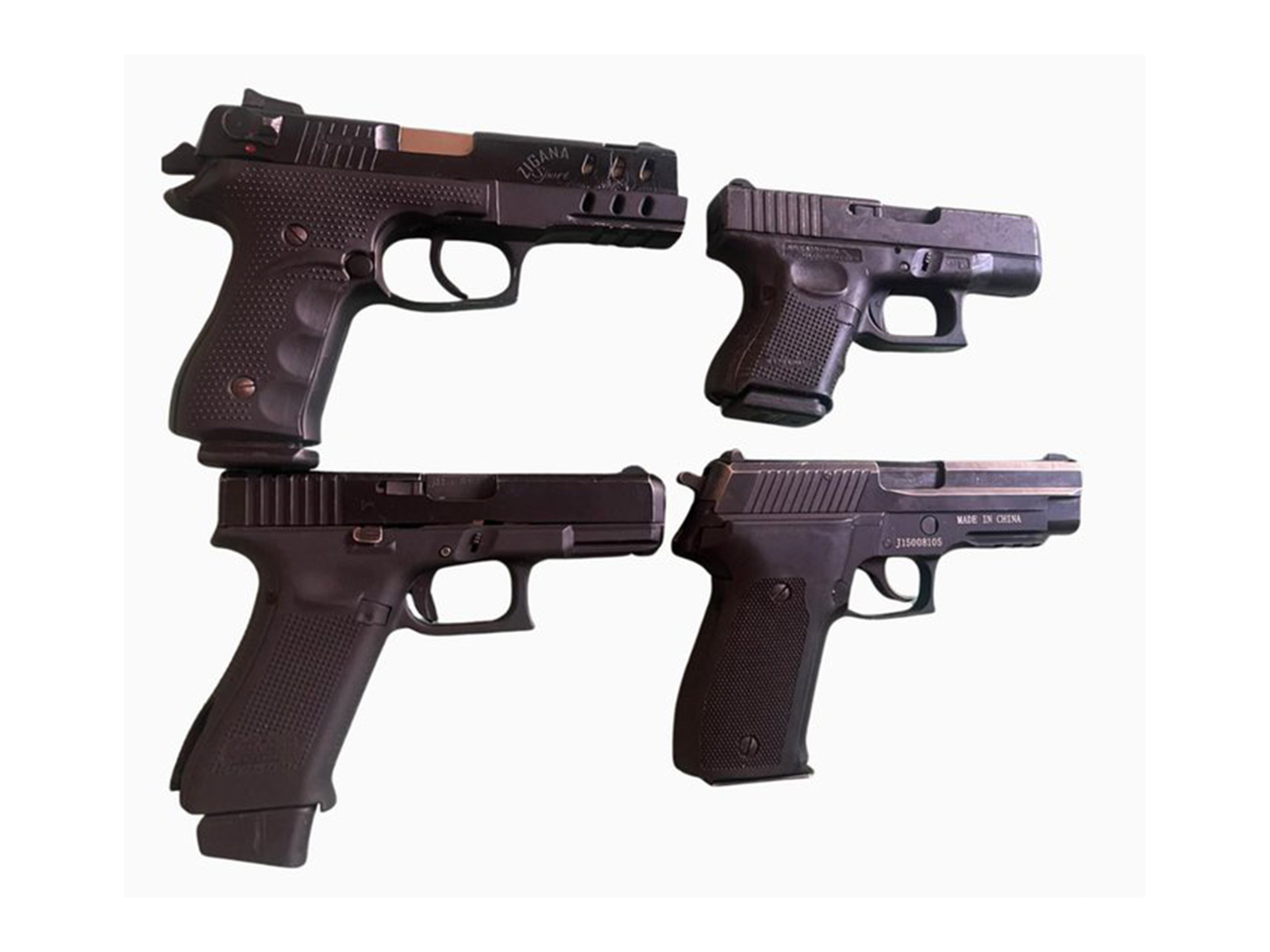 Seized pistol (Photo/X@DGPPunjabPolice)