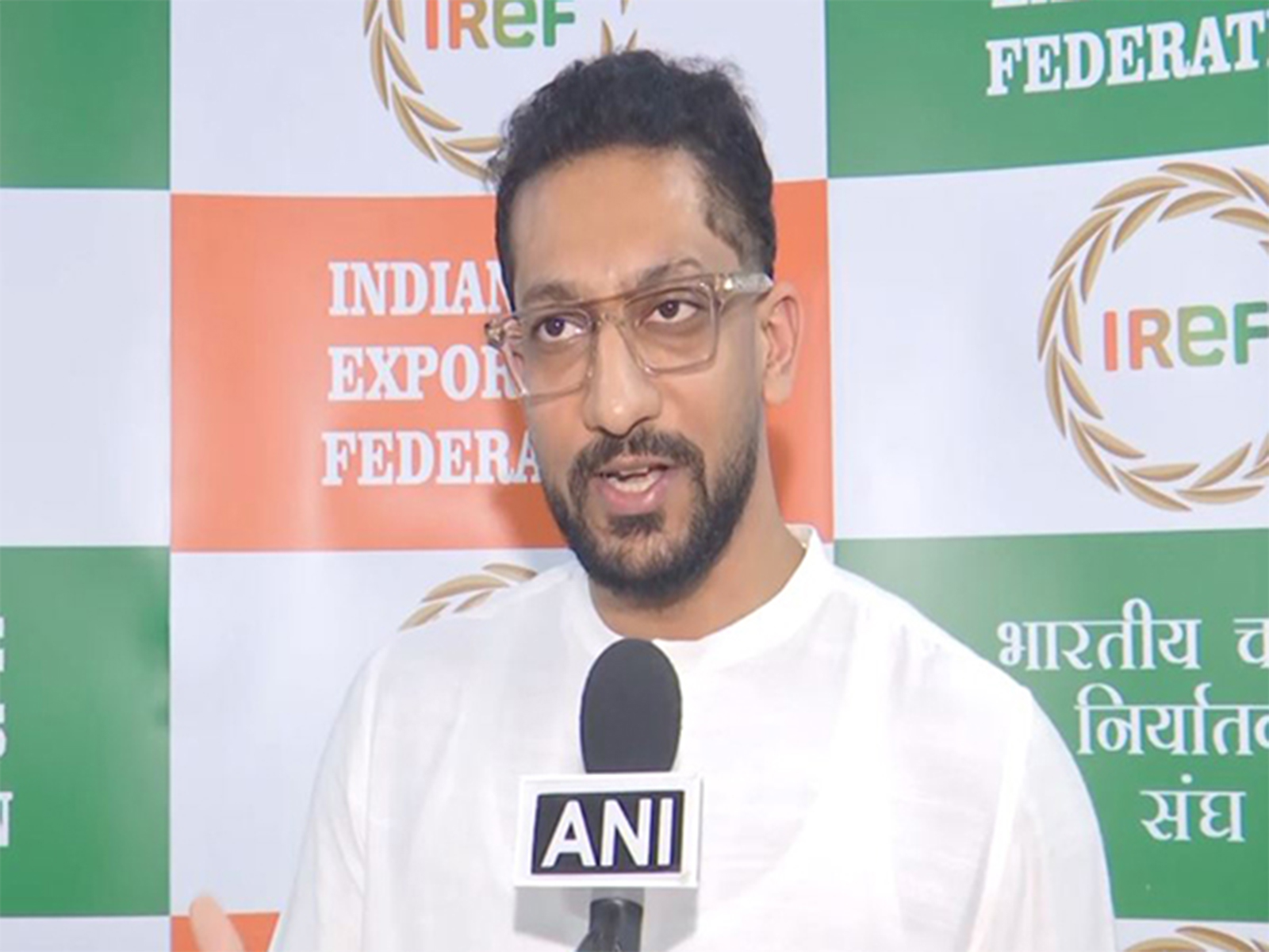 Dev Garg, Vice President, Indian Rice Exporters Federation (Image: ANI)